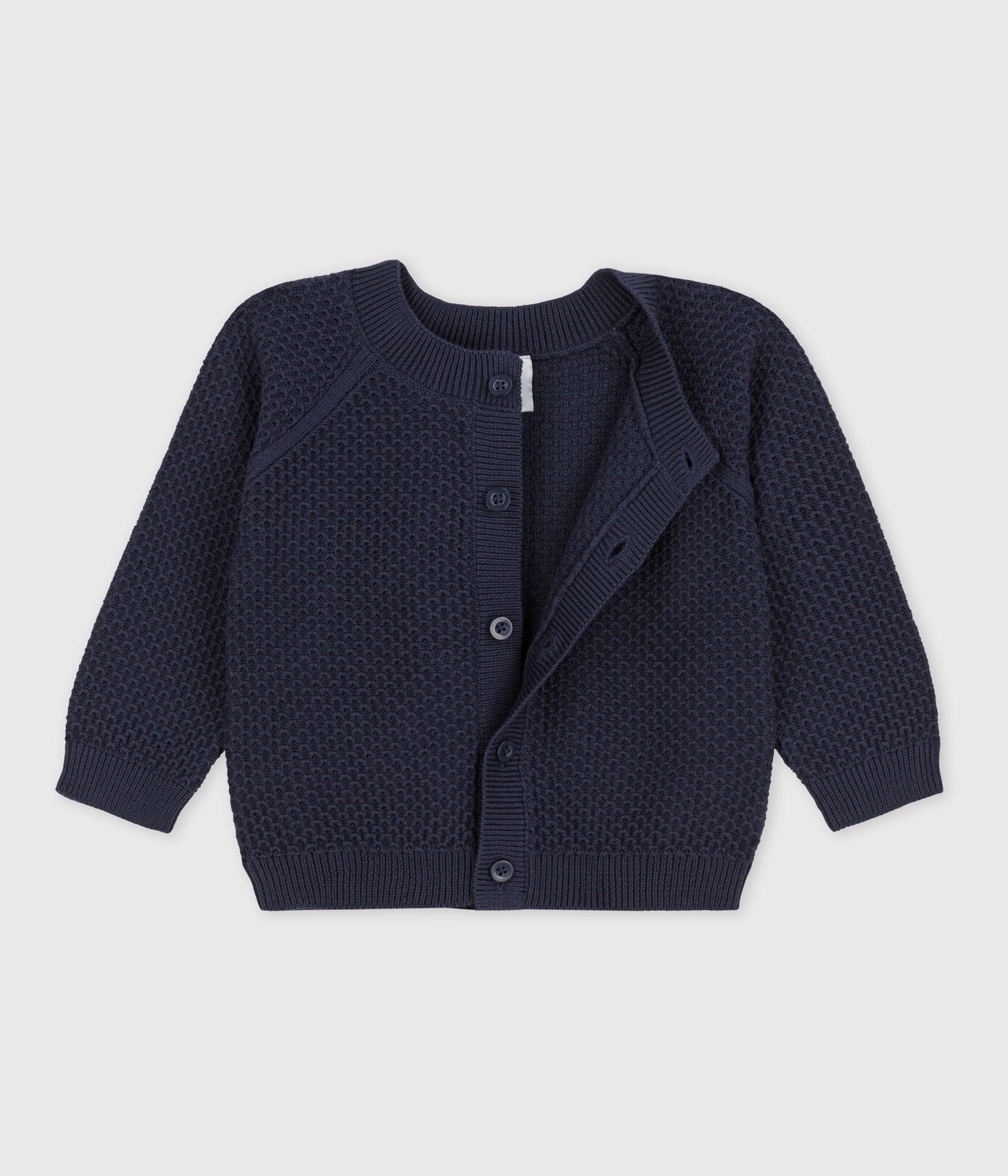 Cardigan bébé en tricot de coton