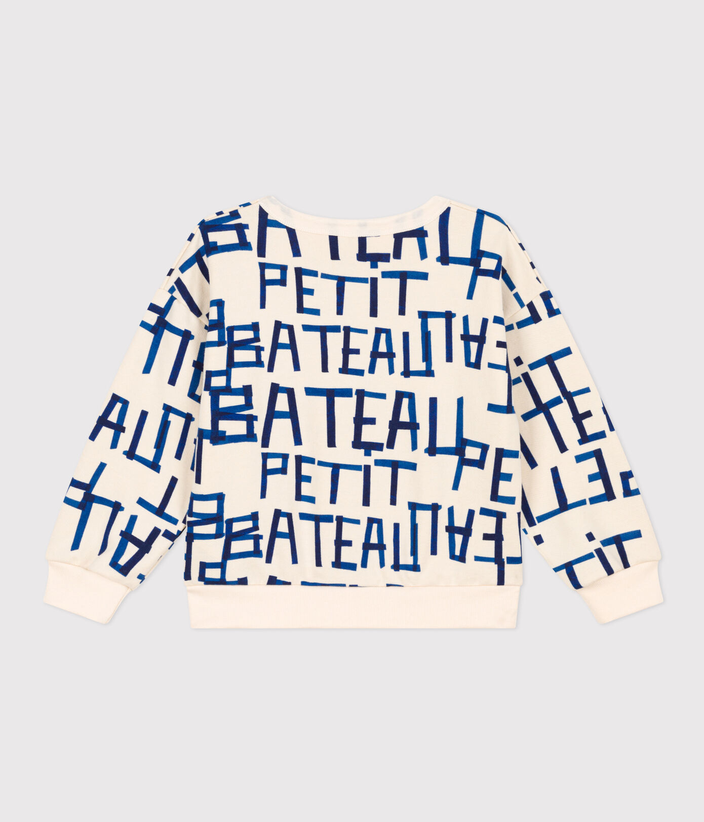 Sweatshirt imprimé en molleton enfant fille / garon