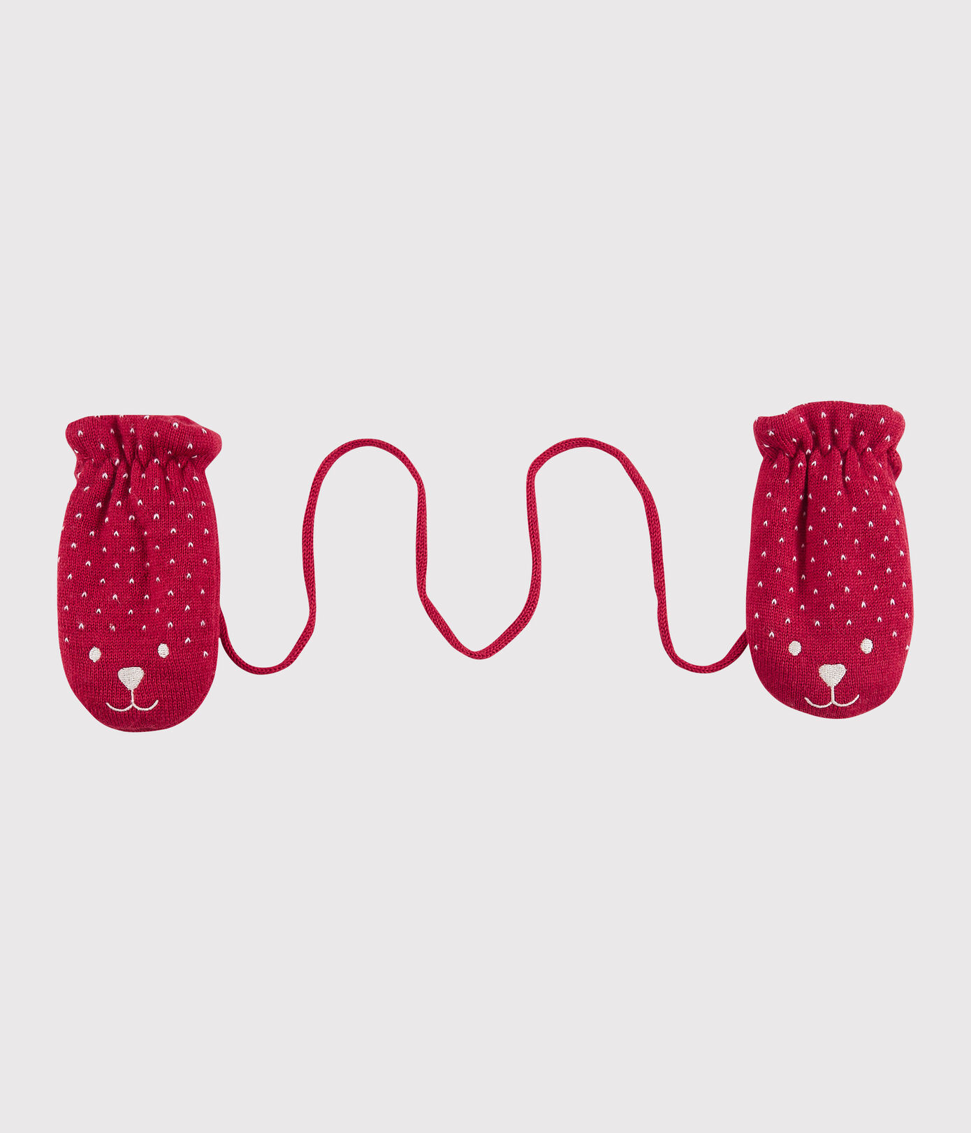 Moufles bébé doublée micropolaire