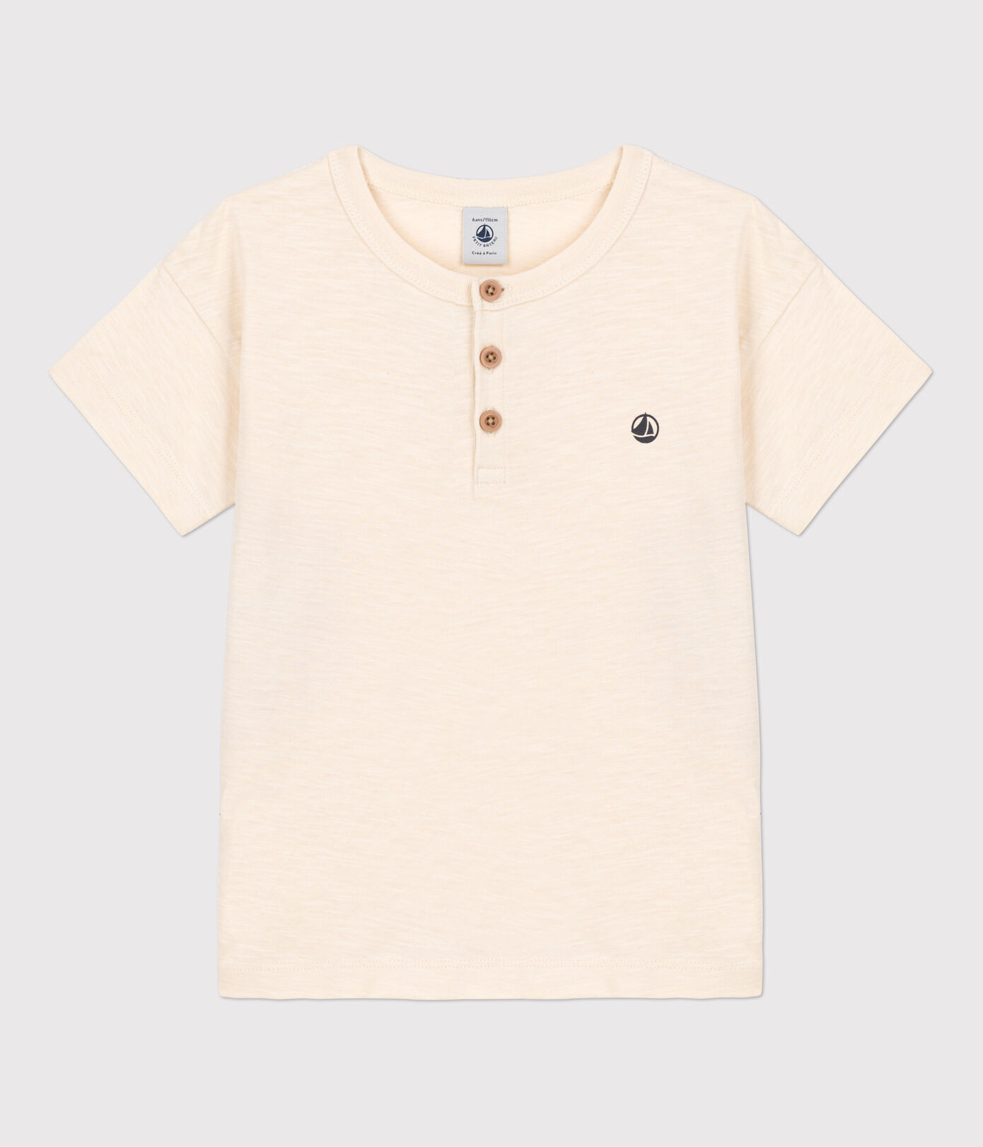 Tee-shirt manches courtes en coton enfant garon