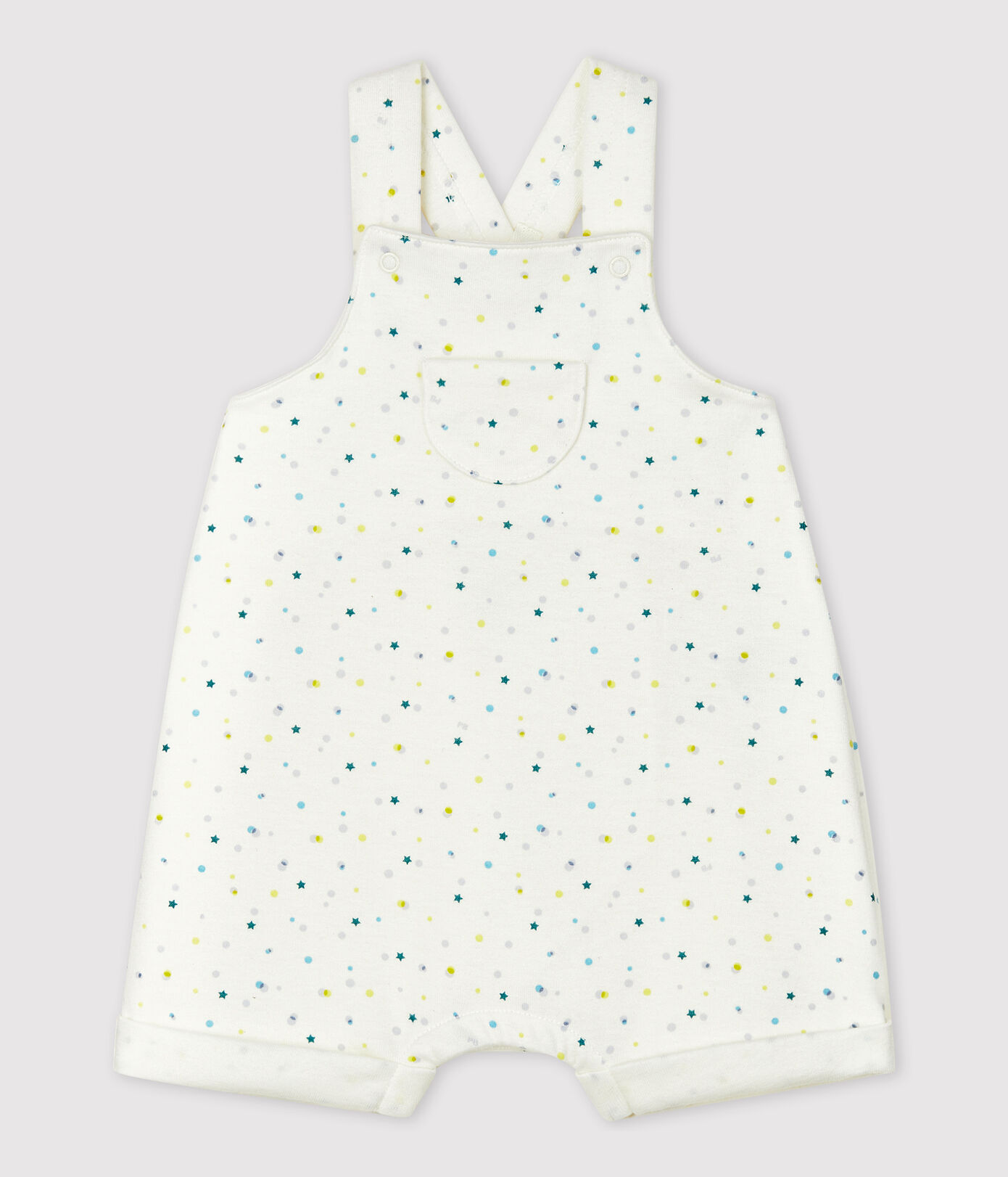 Combicourt bébé en jersey double face en coton biologique
