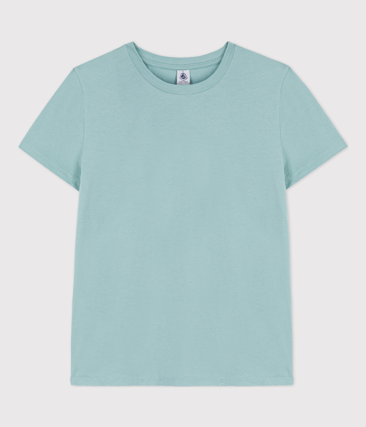 Tee-shirt LE DROIT col rond en coton Femme