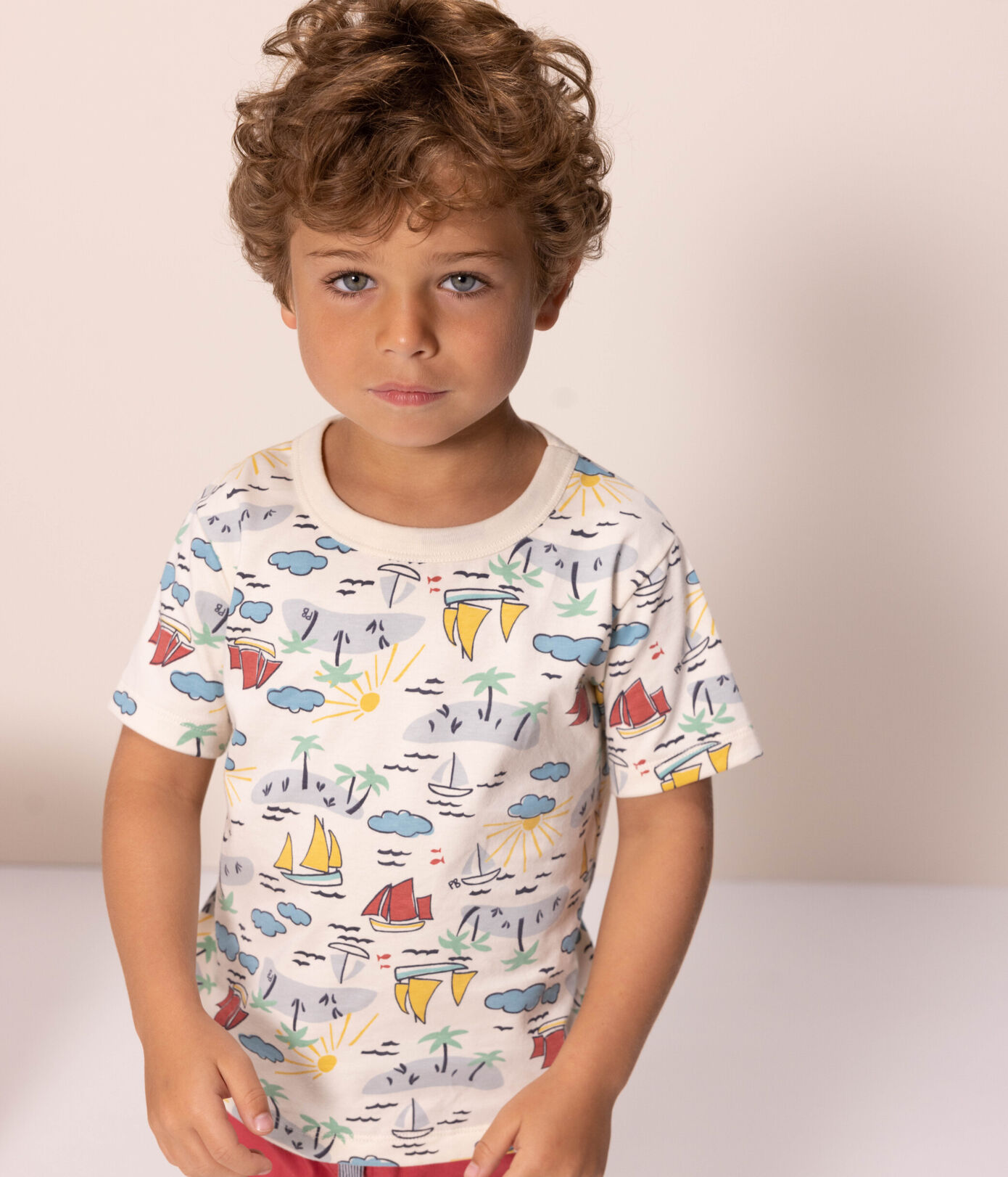 Tee-shirt imprimé manches courtes enfant garon