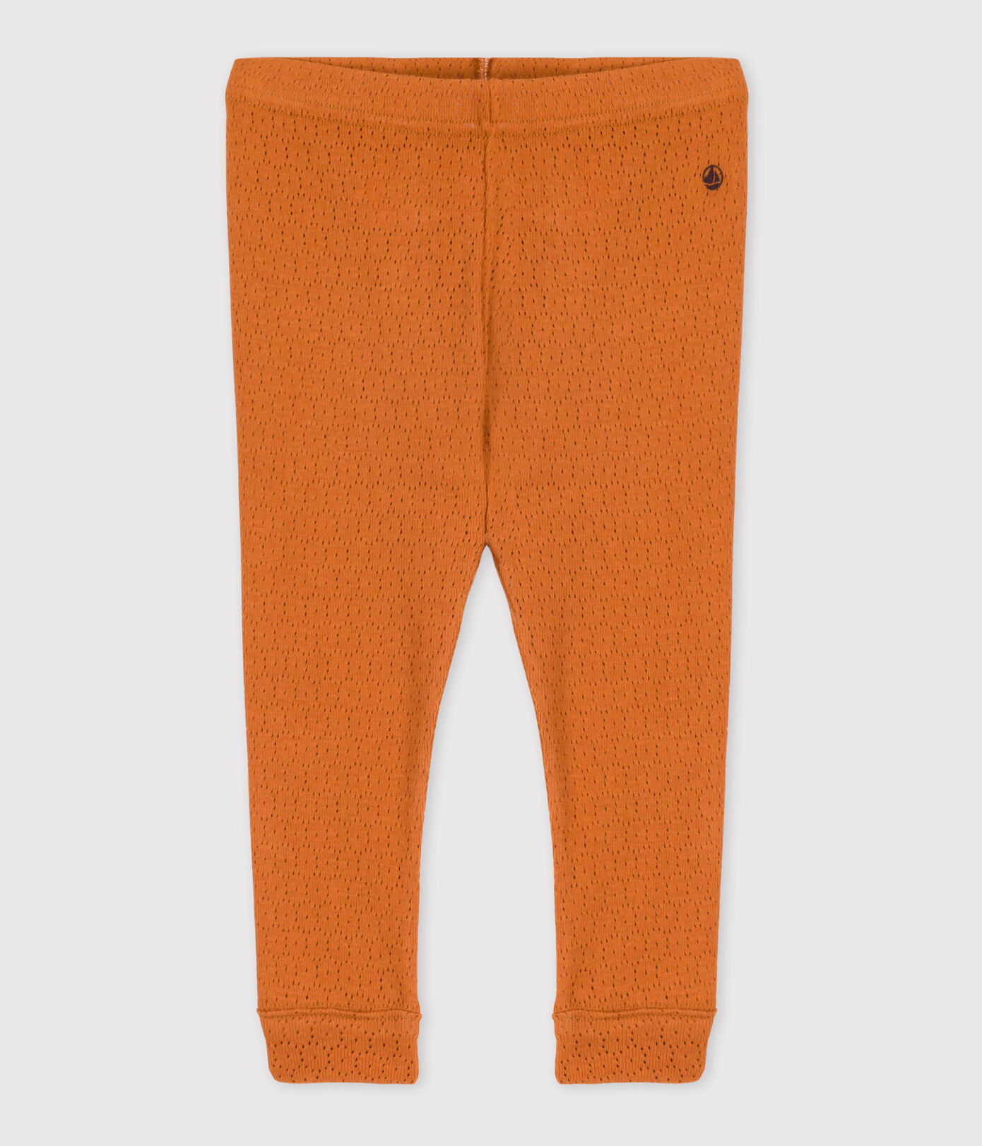 Legging bébé en coton ajouré
