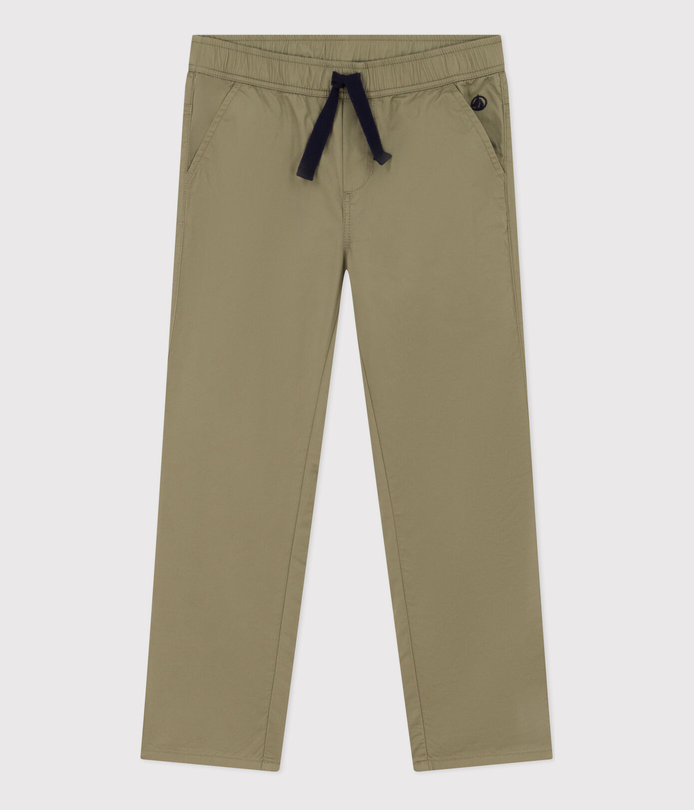 Pantalon regular en serge de coton enfant garon