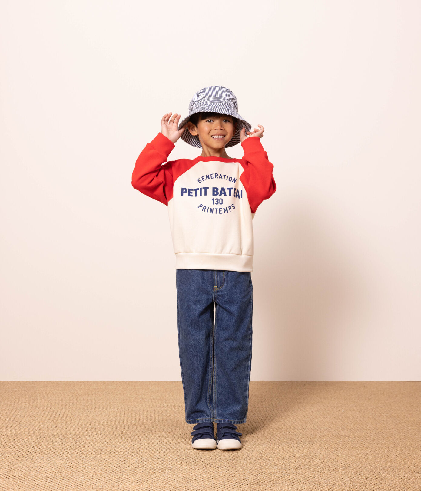 Pantalon en denim 100% écoresponsable enfant garon