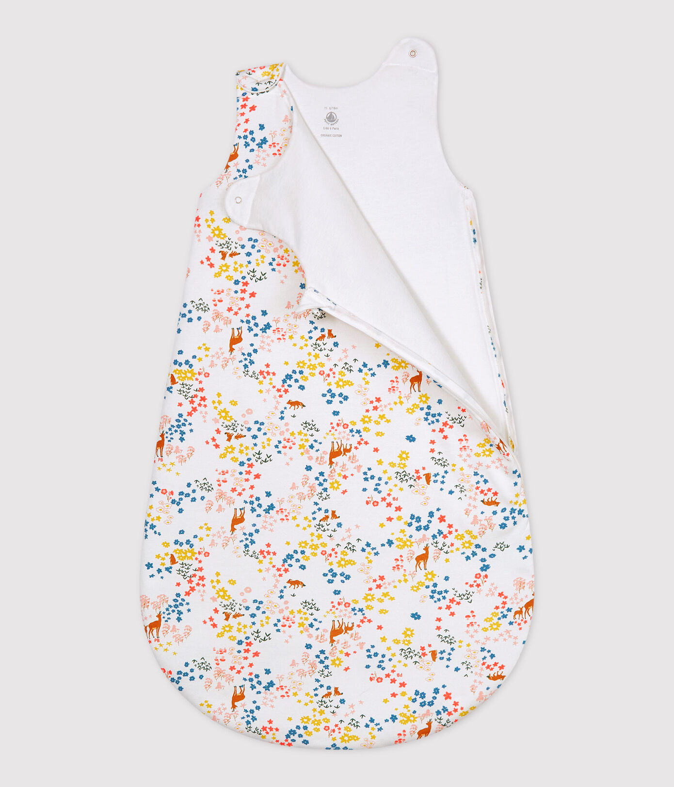 GIGOTEUSE FLEURS BB EN COTON BIOLOGIQUE