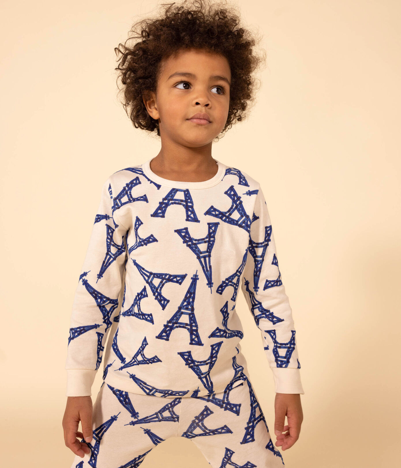 Pyjama Paris petite fille/petit garon en coton