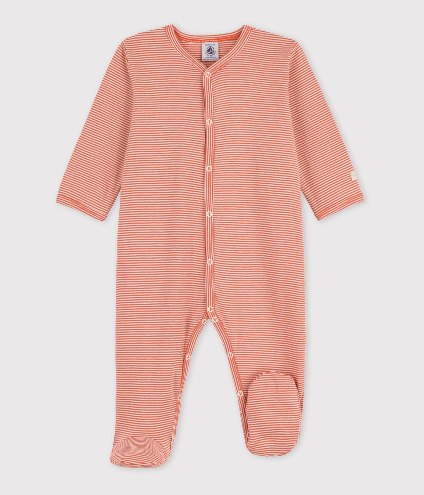 Dors-bien milleraies bébé en coton