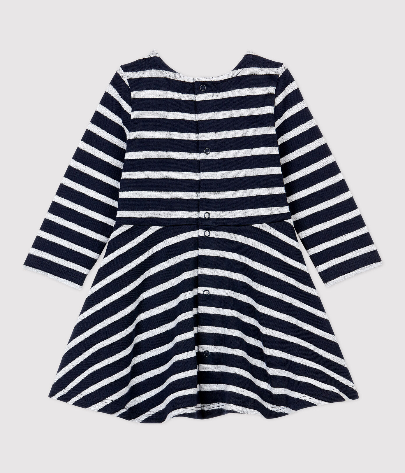 Robe en molleton bébé.