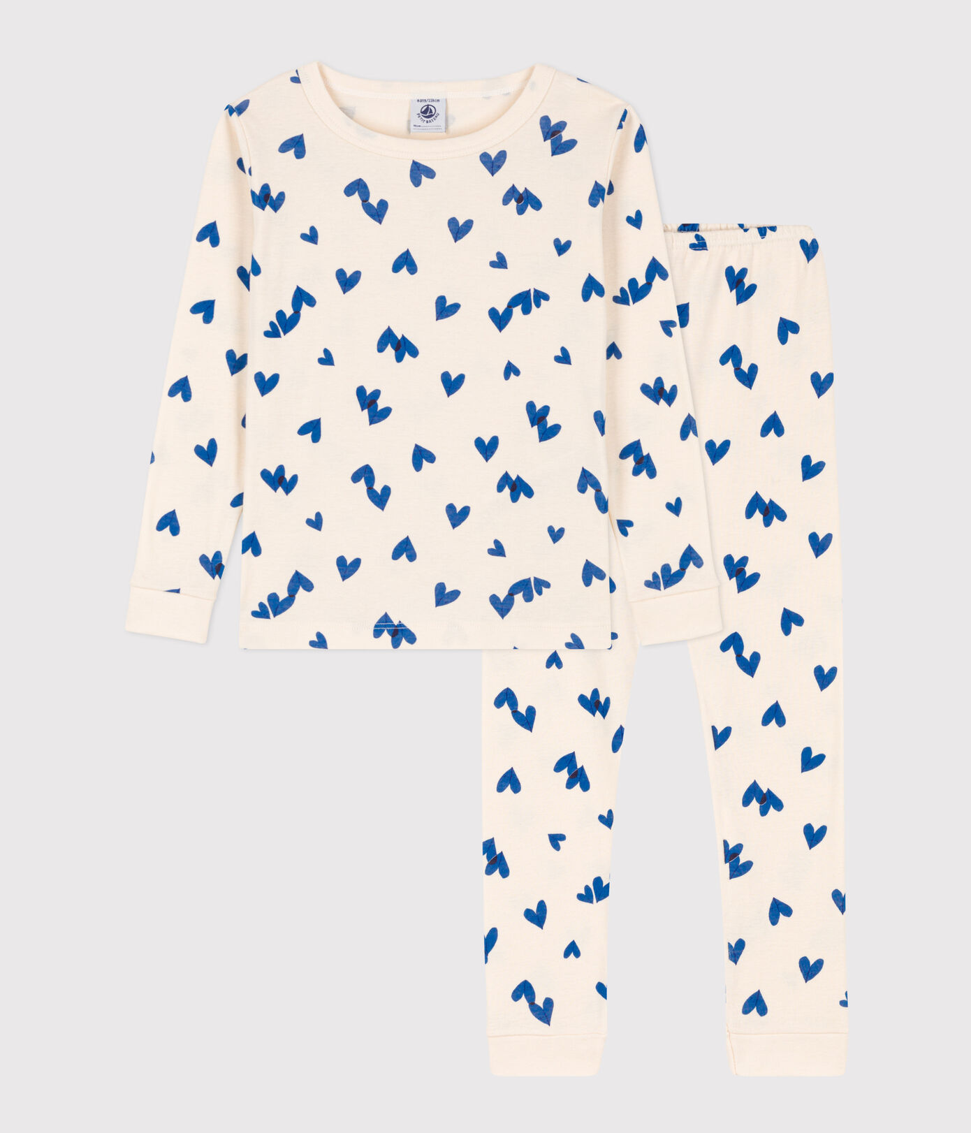 Pyjama ajusté petite fille en coton