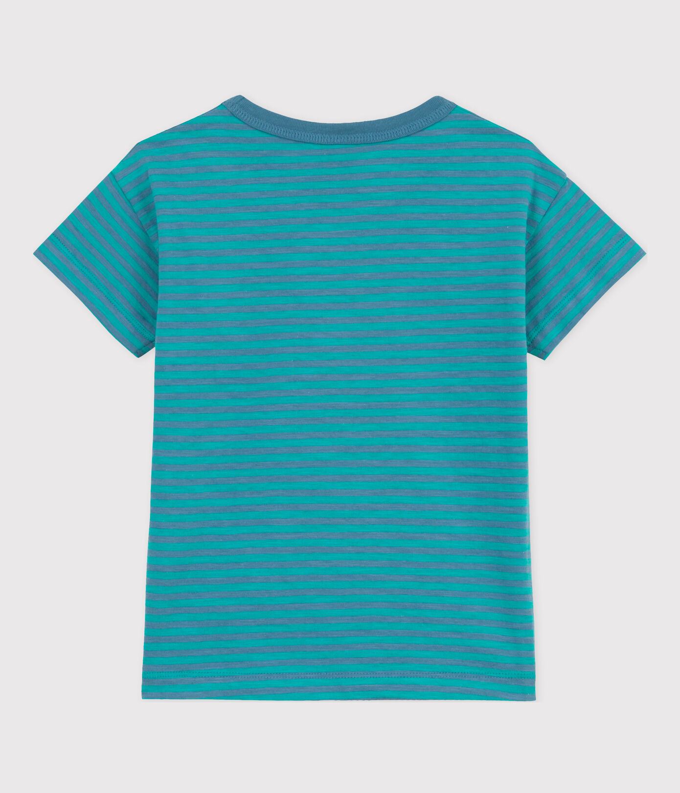 Tee-shirt rayé en coton enfant garon