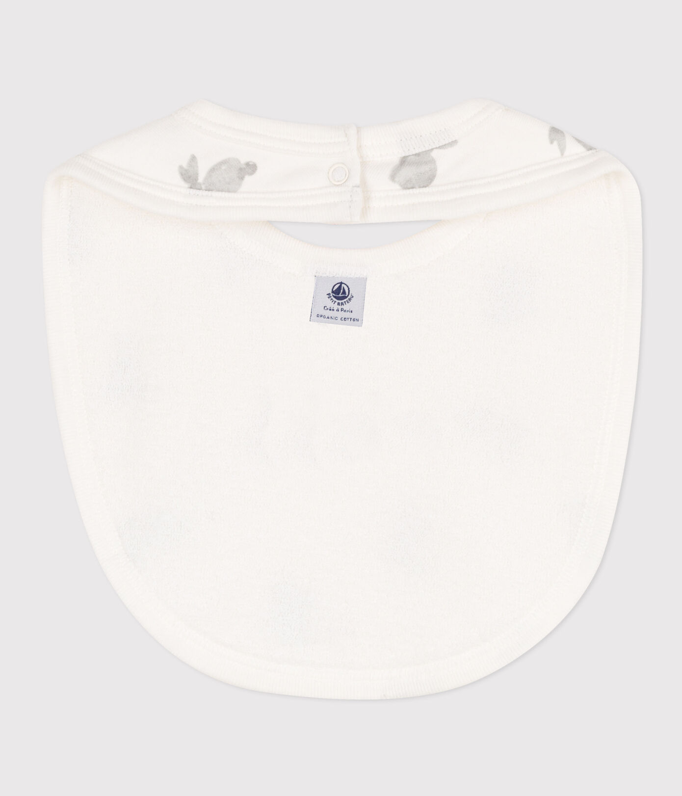 Bavoir imprimé en coton