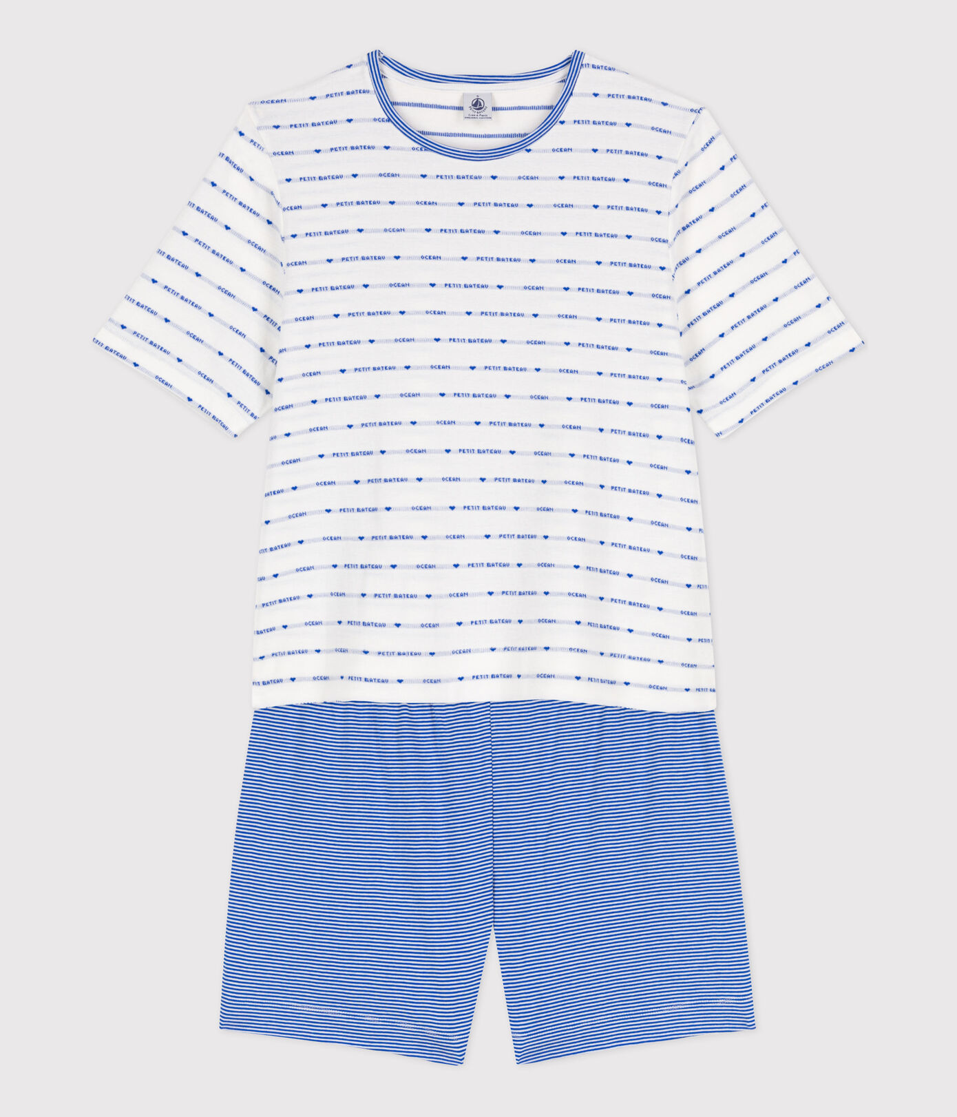 Pyjacourt femme en coton