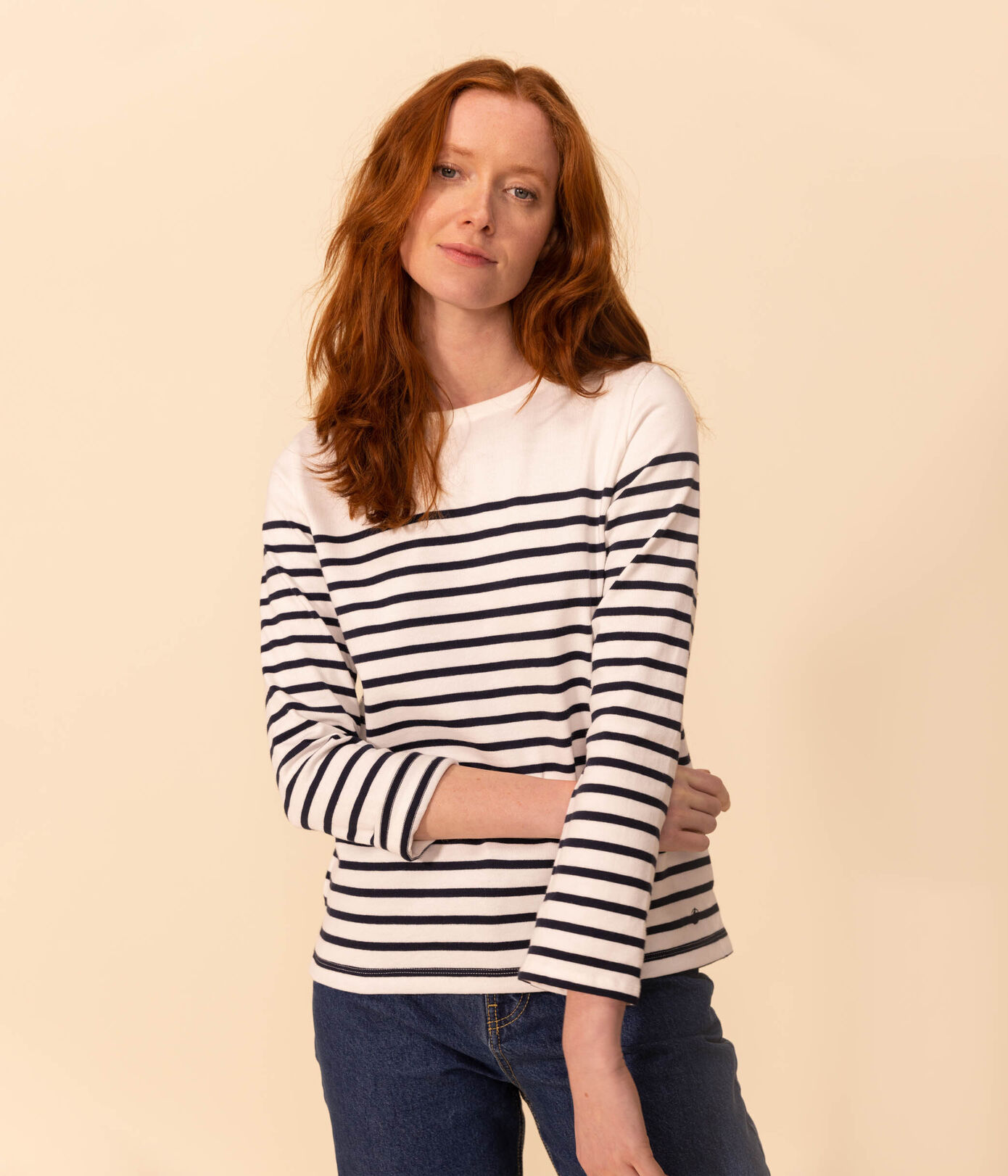 Marinière en coton Femme
