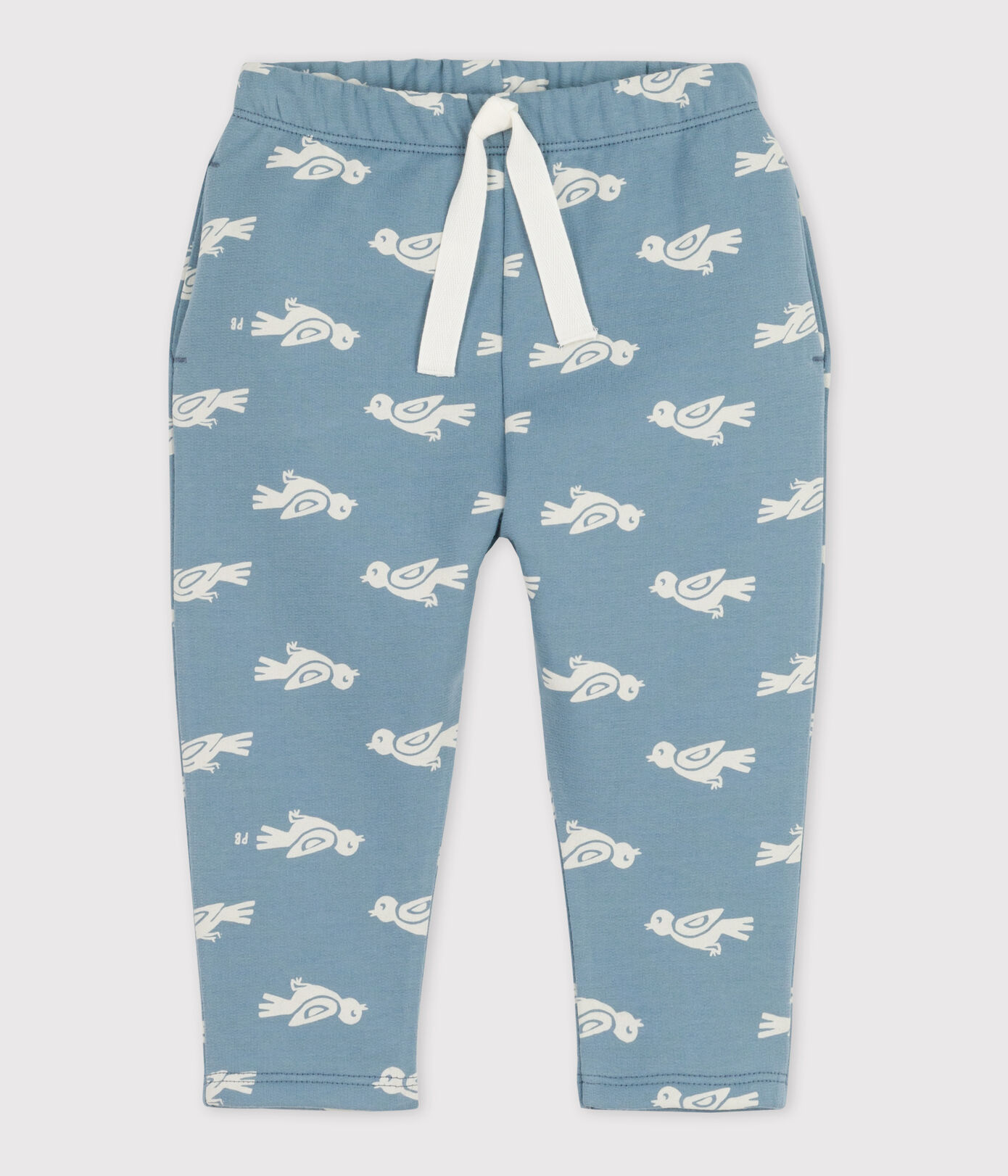 Pantalon bébé imprimé en molleton