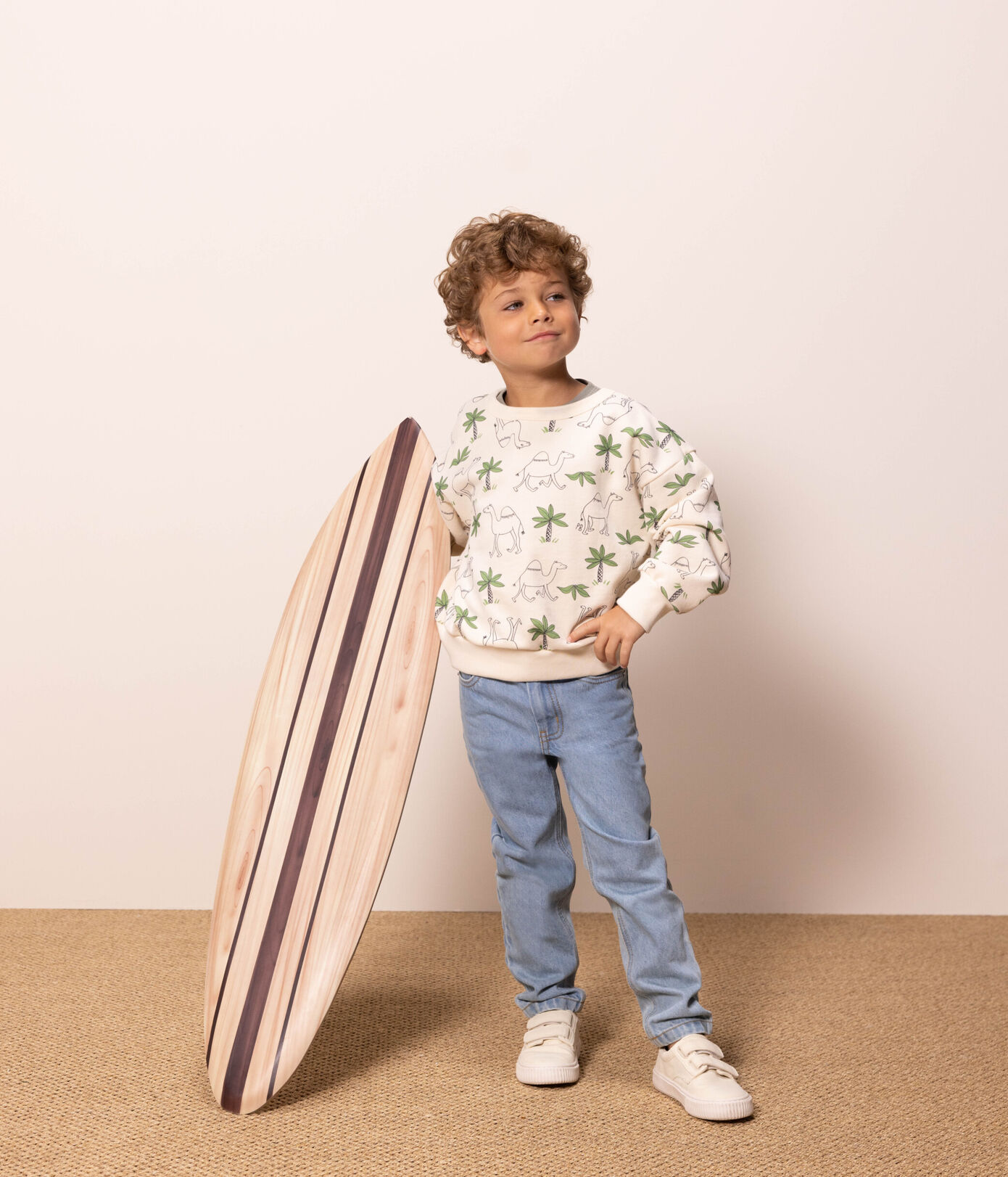 Pantalon droit en denim enfant garon