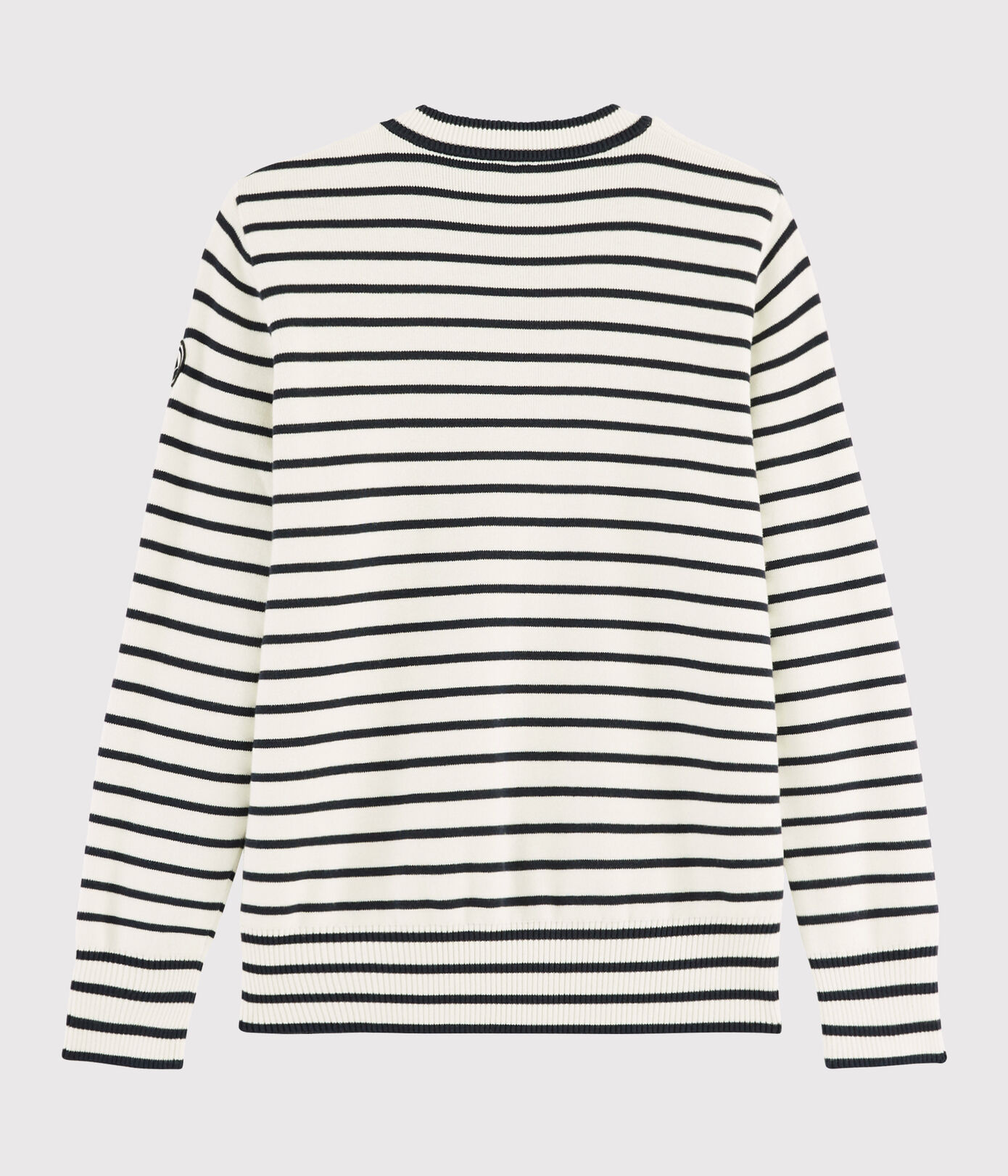 Pull marin en coton Femme