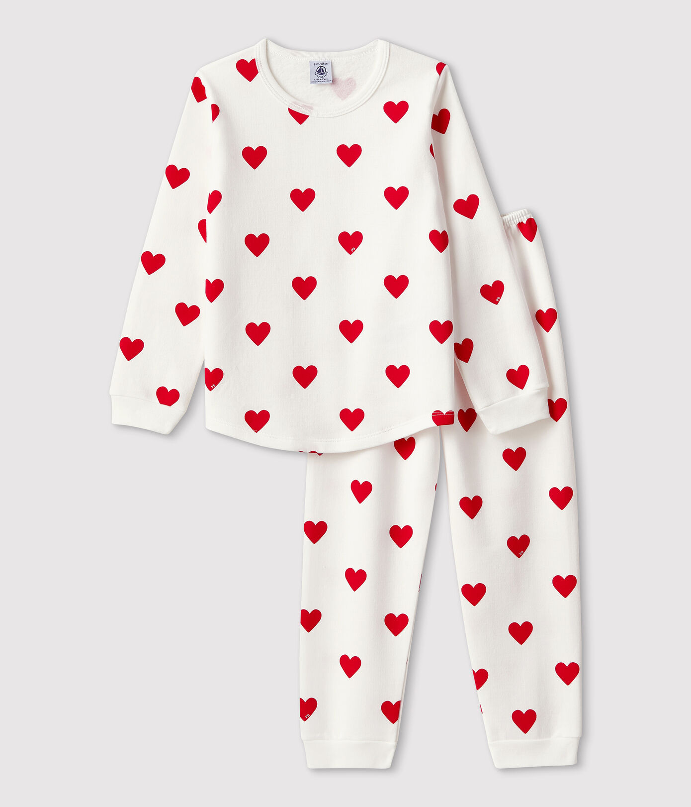 Pyjama cur petite fille/petit garon en molleton
