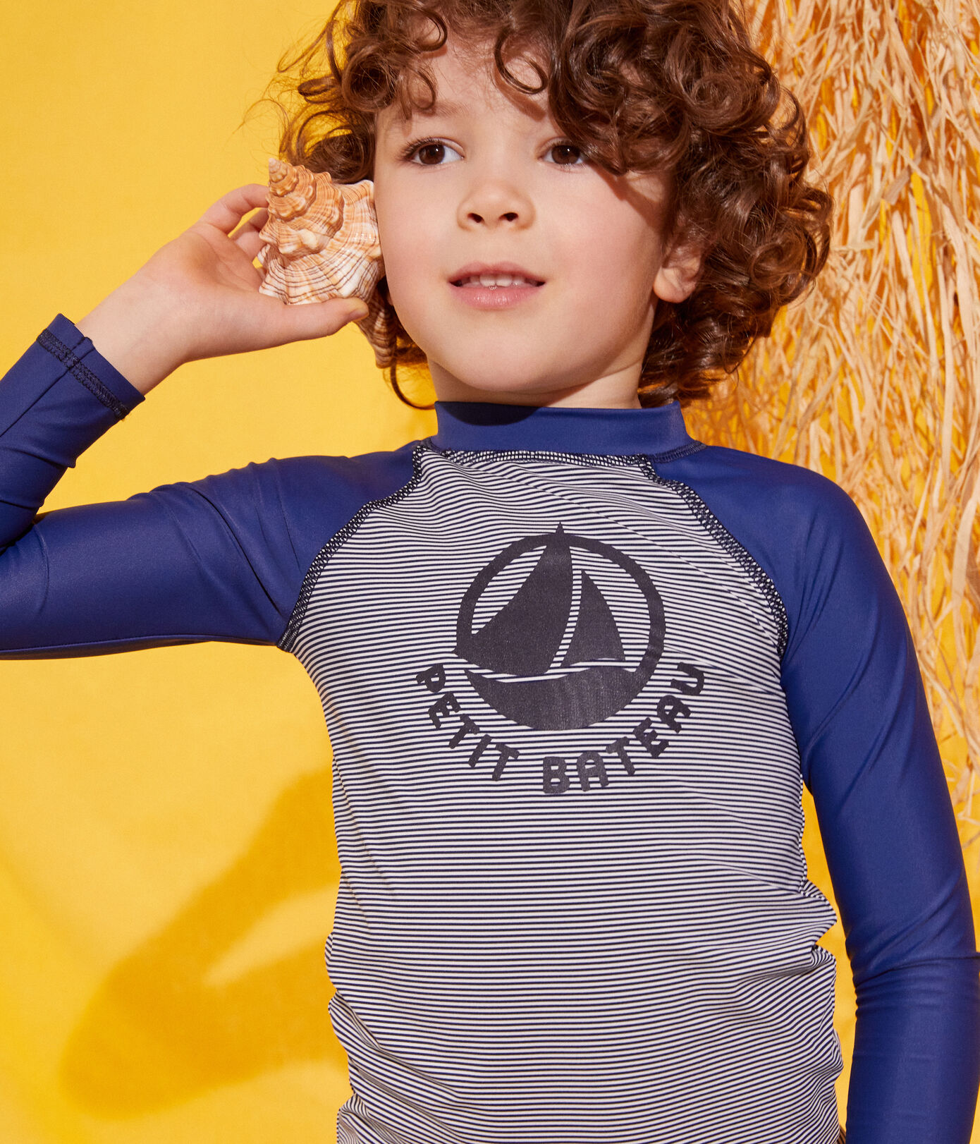T-shirt anti-uv recyclé enfant fille / garon