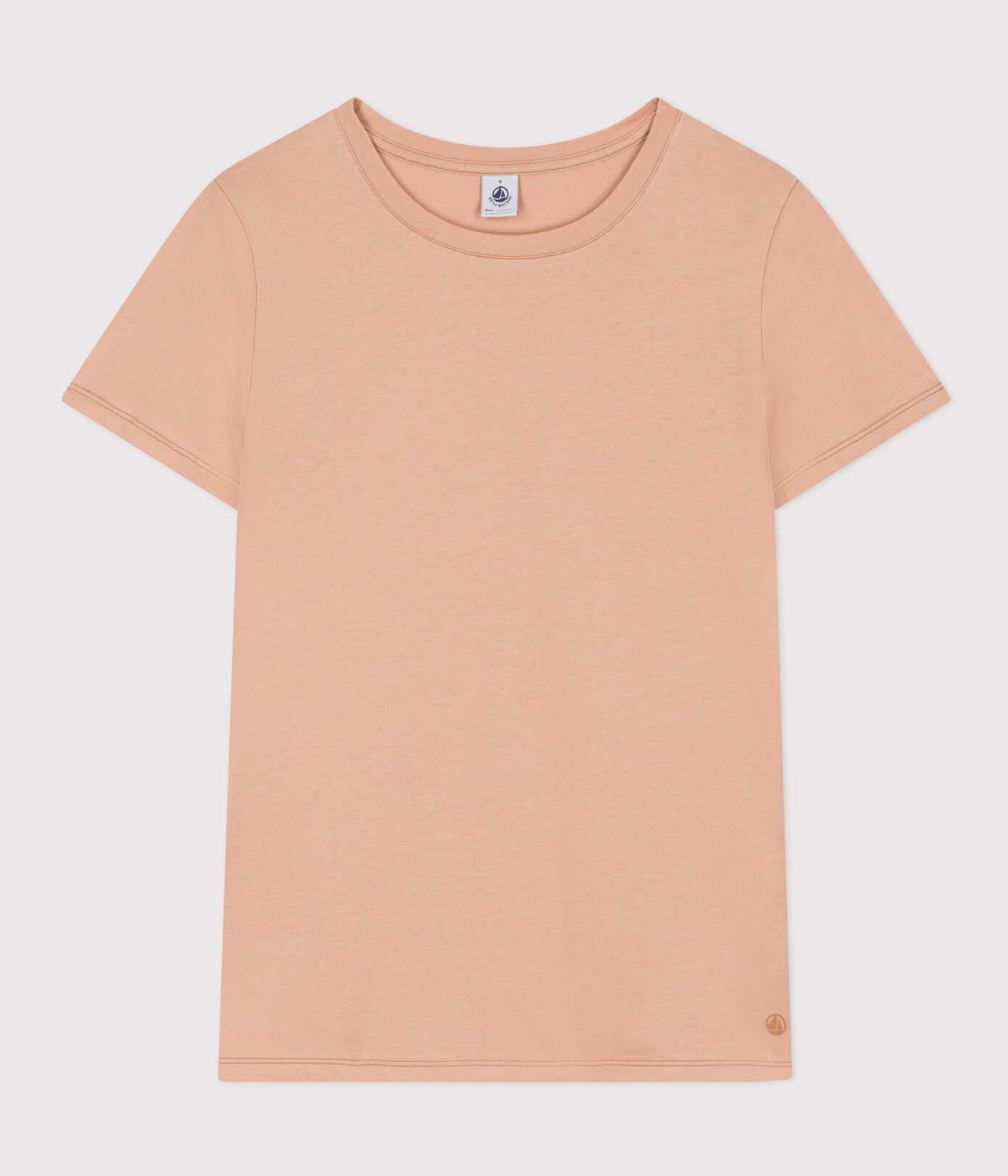Tee-shirt LE DROIT col rond en coton Femme