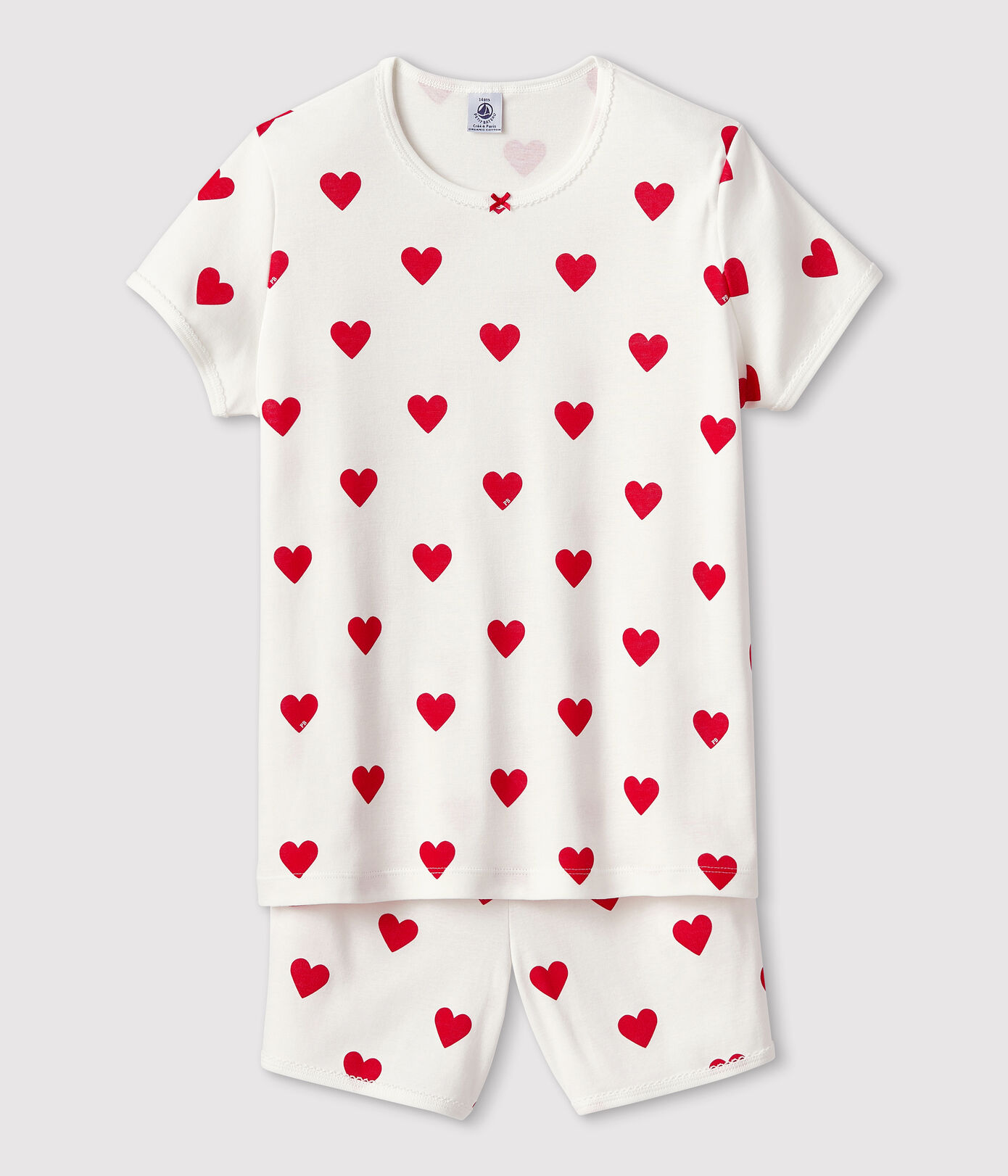Pyjacourt cur fille en coton