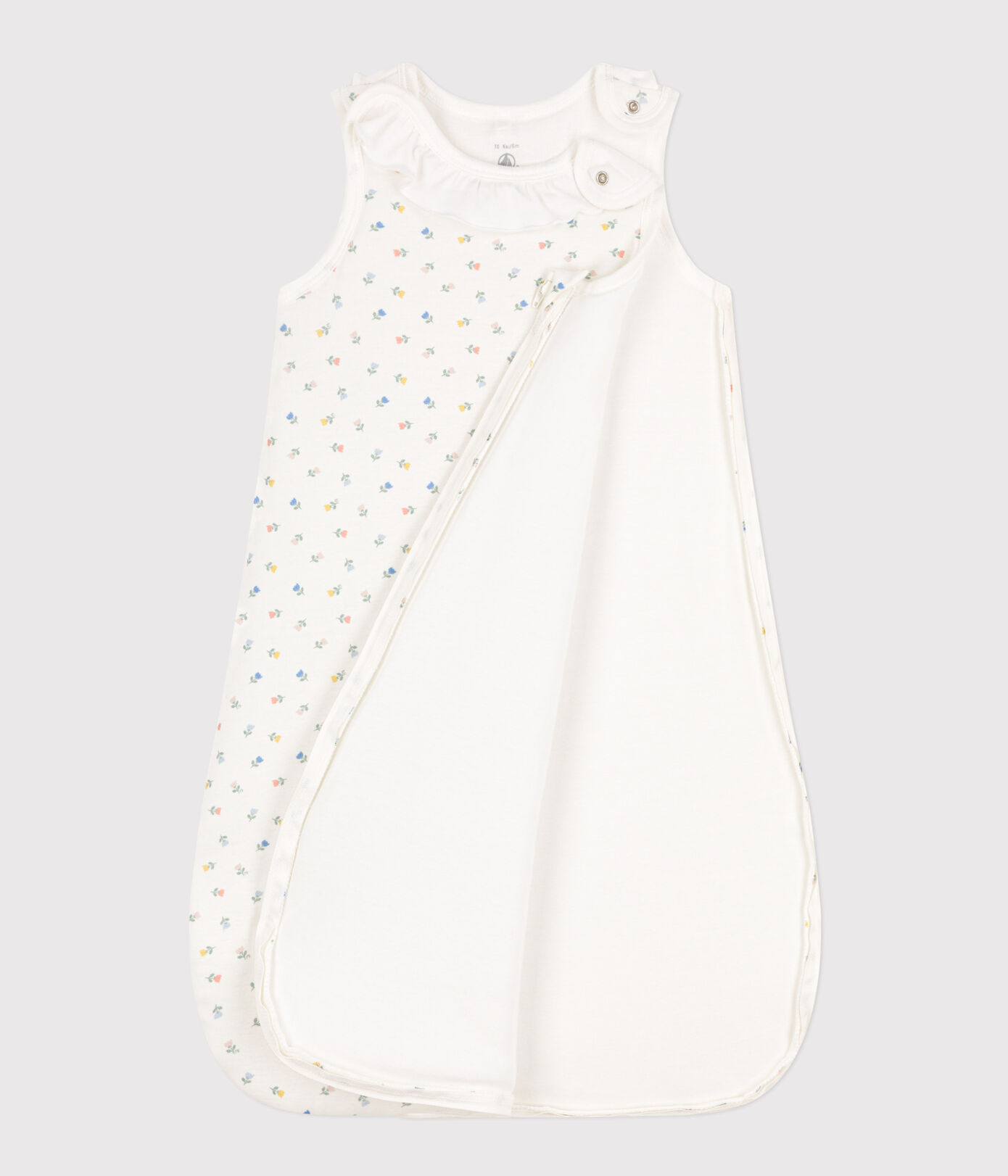Gigoteuse fleurs en coton