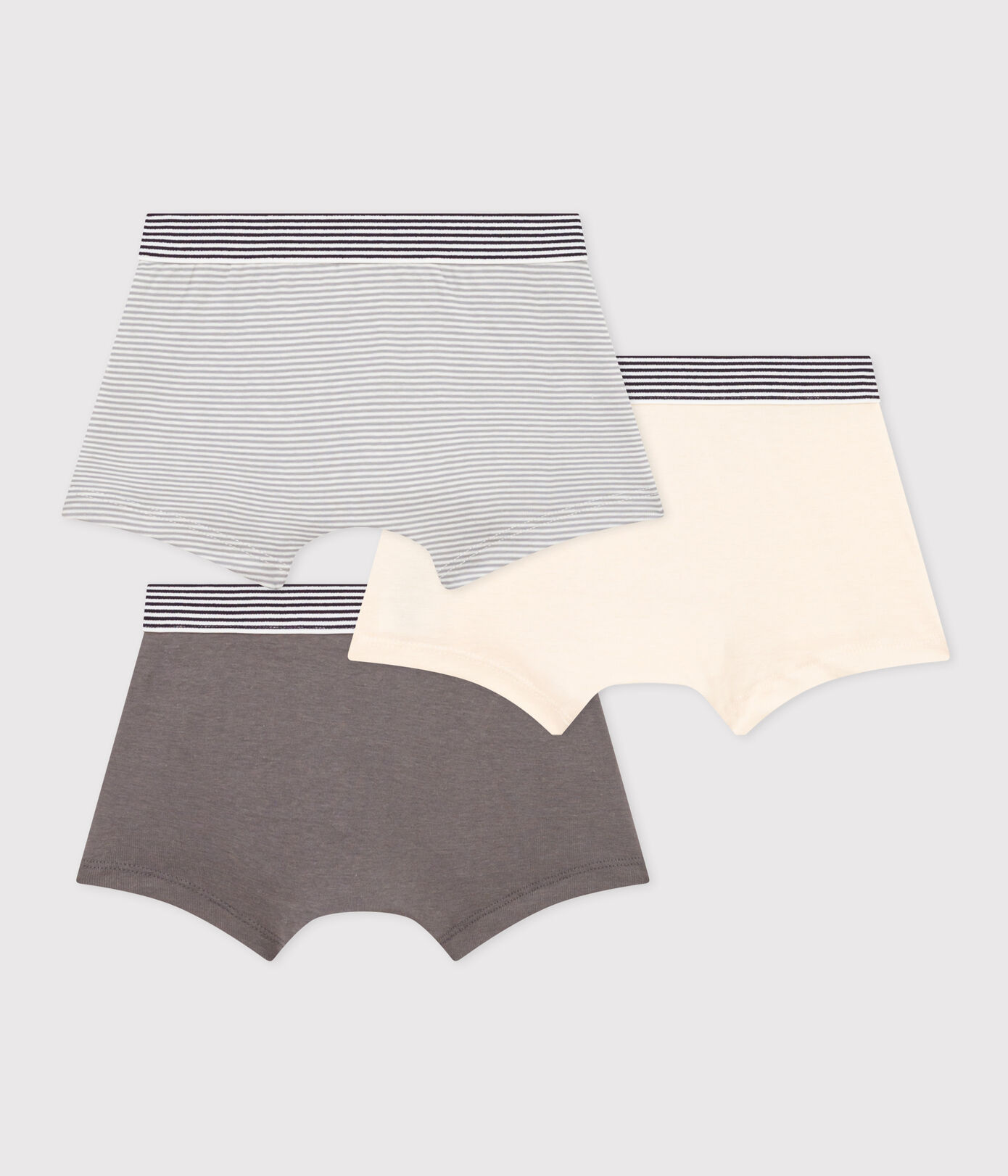 Lot de 3 boxers en coton petit garon