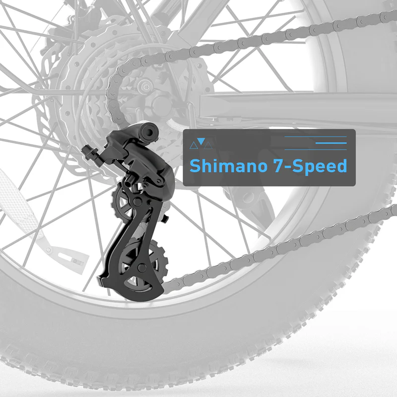 Sky EX6F Low-Step Foldable Electric Bike