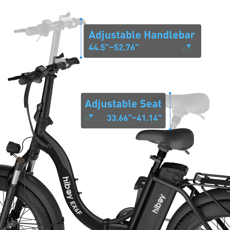 Sky EX6F Low-Step Foldable Electric Bike
