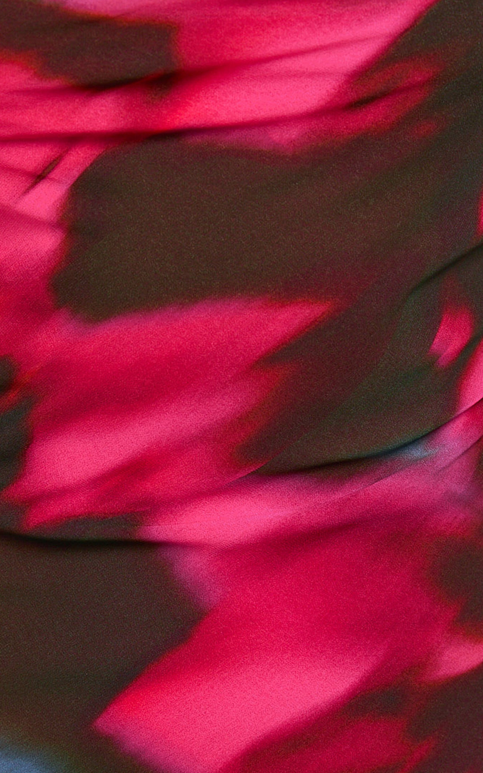 Talia Maxi Dress - Cowl Neck Low Back Dress in Hyper Tropical Print