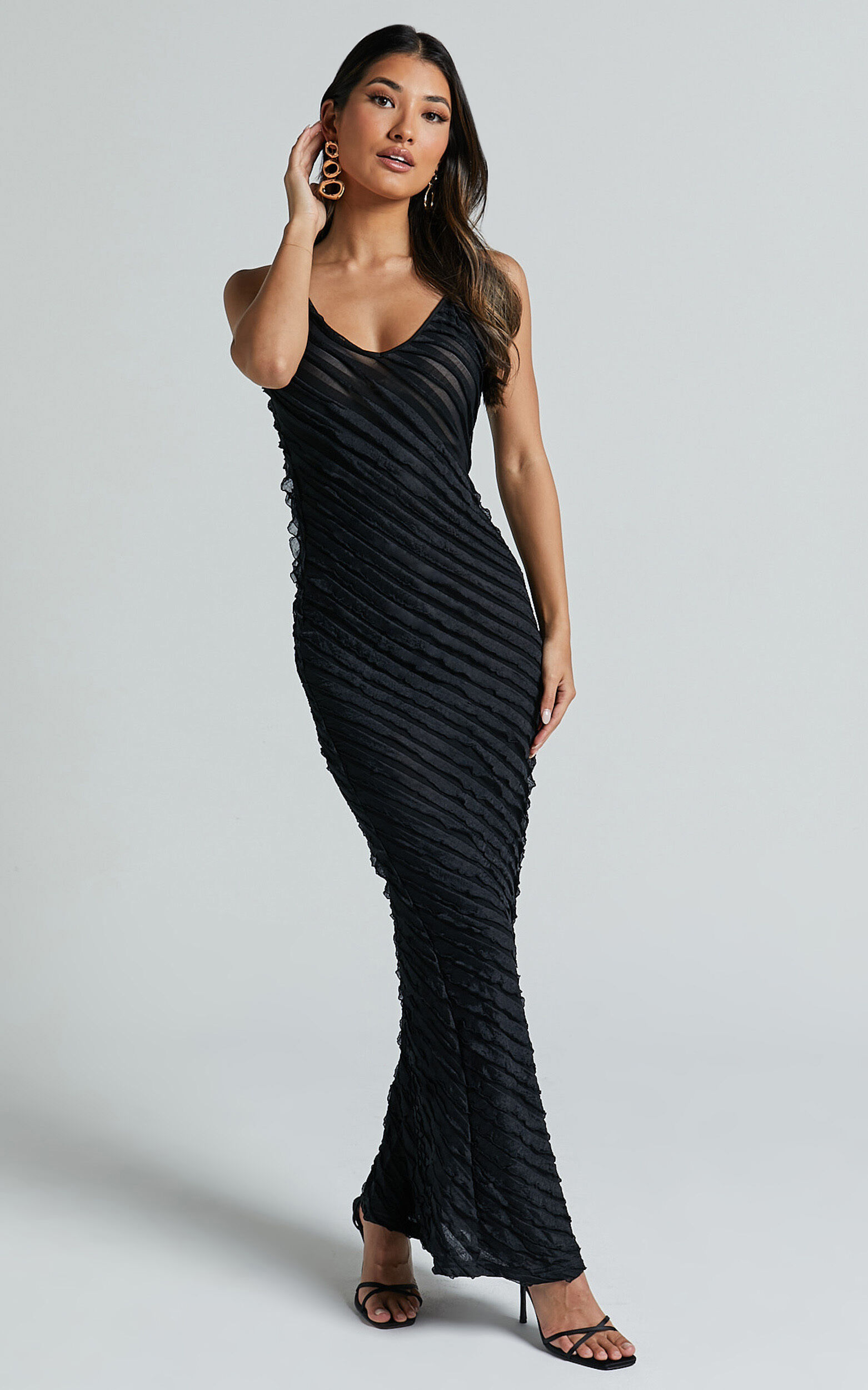 Runaway The Label - Opaline Maxi Dress in Black