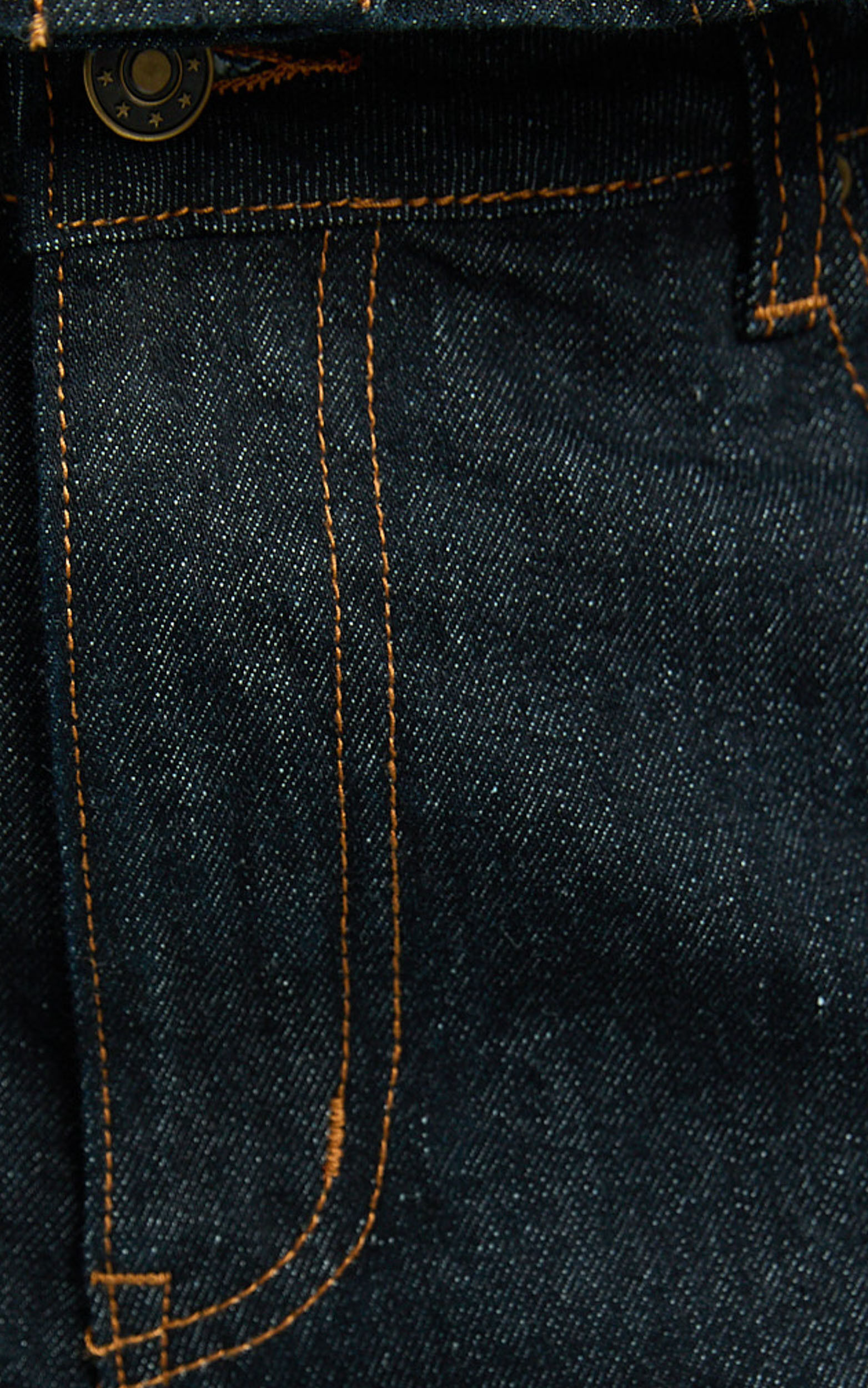 Lioness - Top Model Cuffed Jeans in Dark Denim