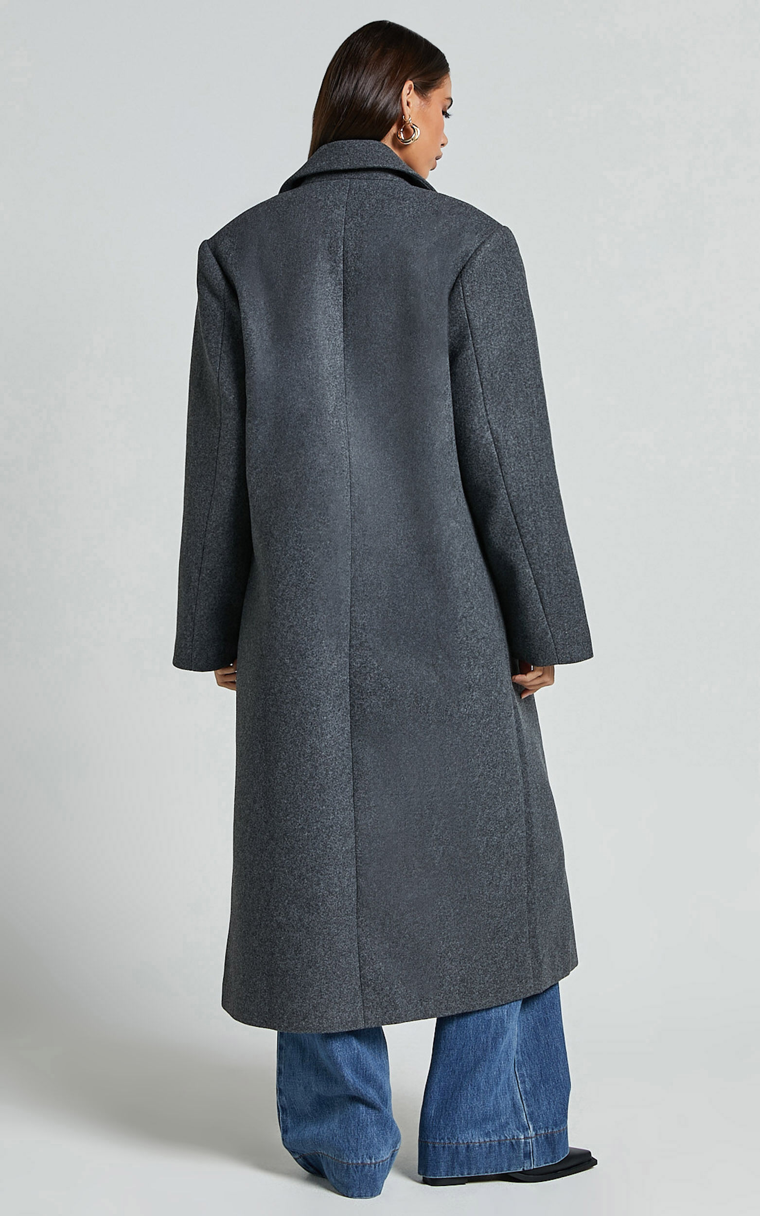 Lioness - Olsen Coat in Grey Marle