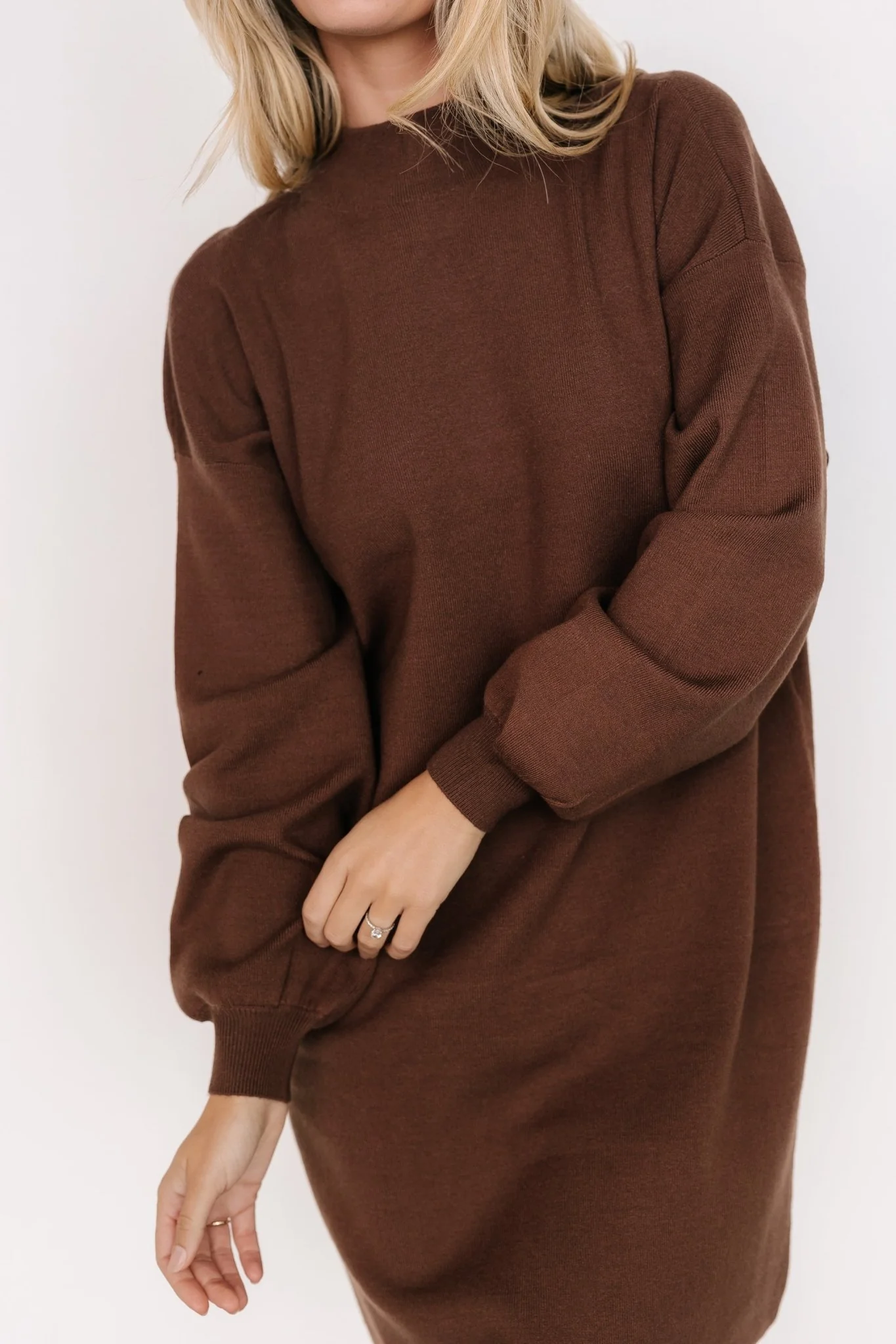 Jennings Sweater Dress | Brown