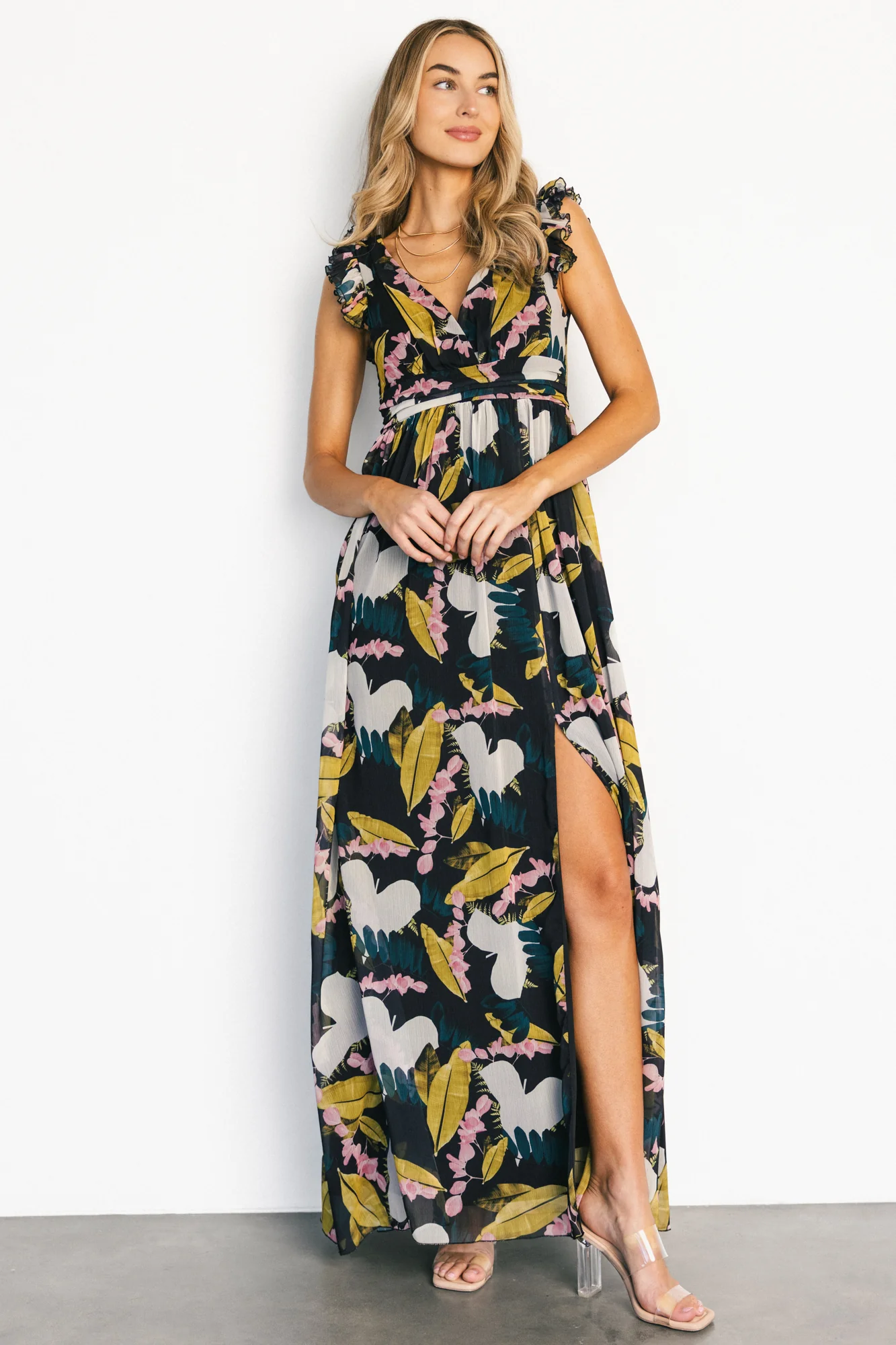 Esperanza Maxi Dress | Black Multi