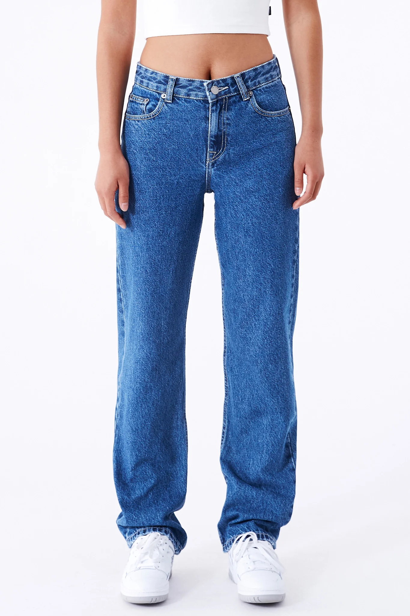 DR DENIM Arch Jeans Pebble Mid Stone