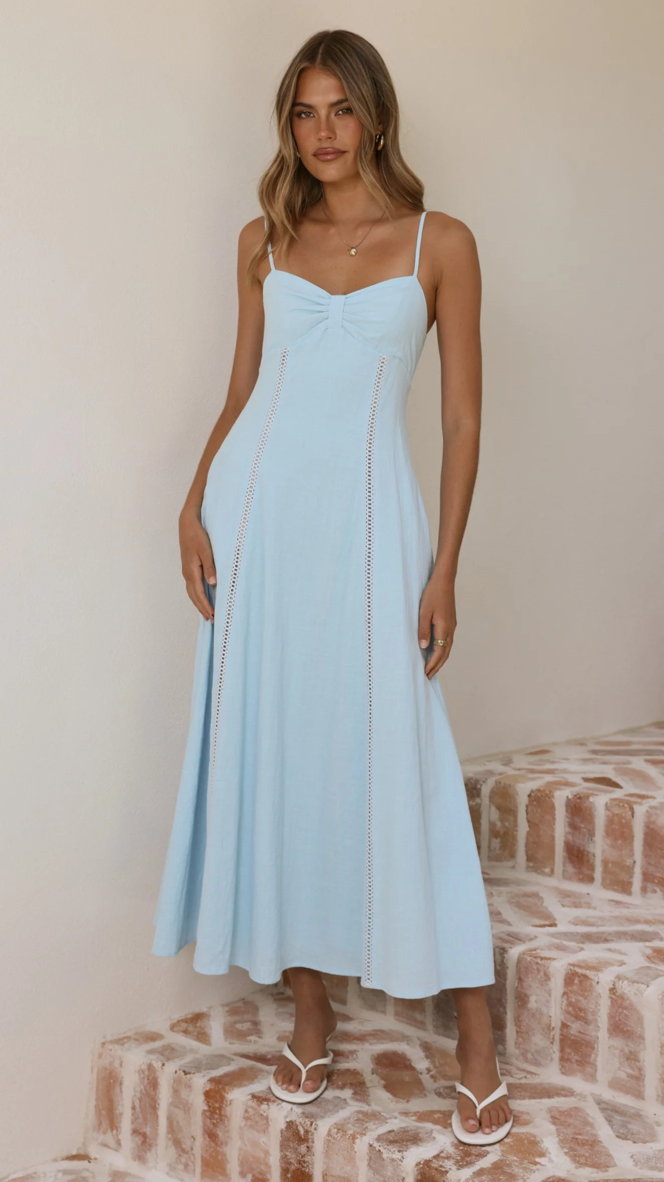 Suri Maxi Dress - Blue