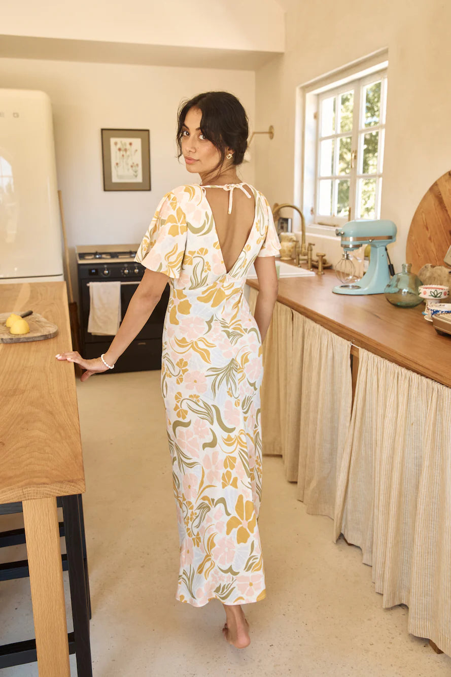 Lights On Midi Dress Multi