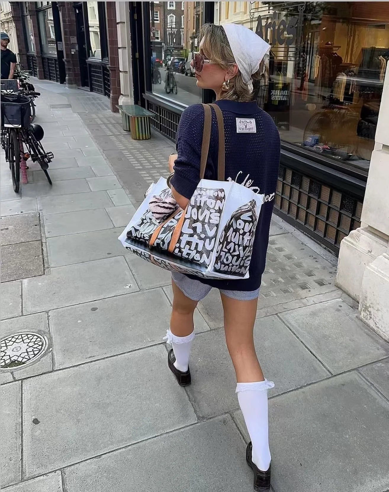 GroceryBags TITA GEMMA (GRAFFITI), Large