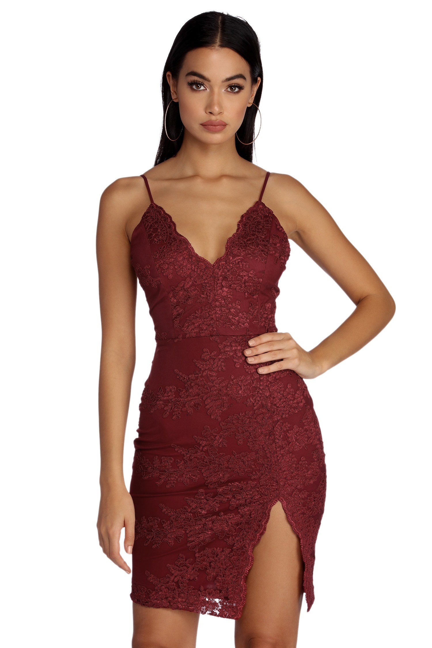 Lace Bodycon Dress