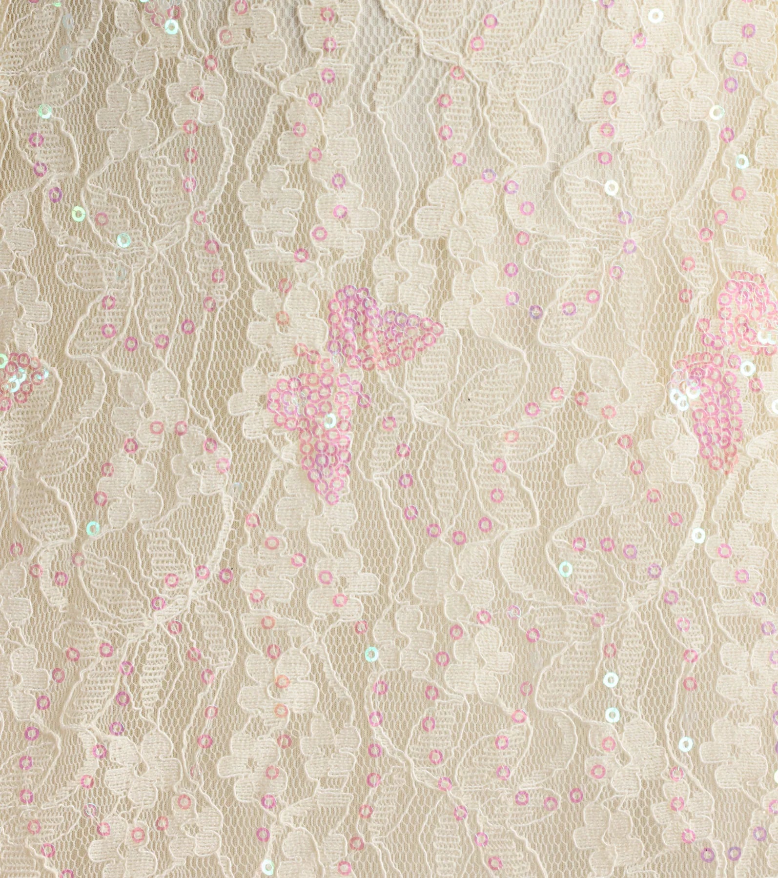 Whimsical Sparkle Butterfly Sequin Lace-Up Skater Dress