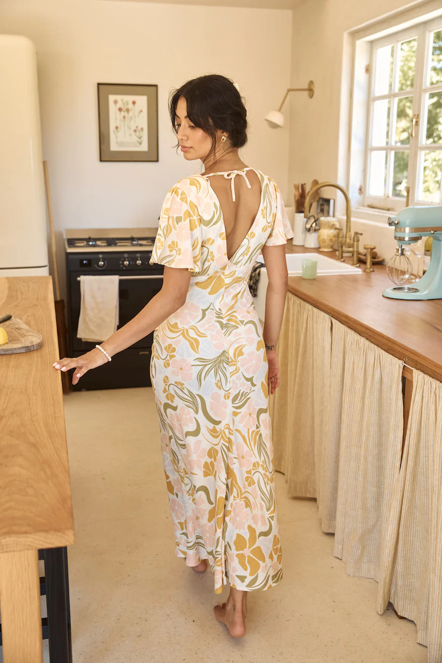 Lights On Midi Dress Multi