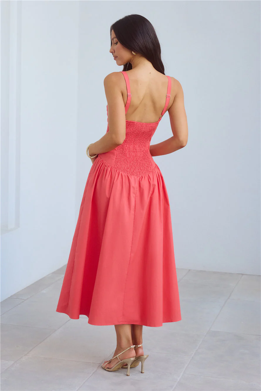 Sunset Seduction Maxi Dress Watermelon