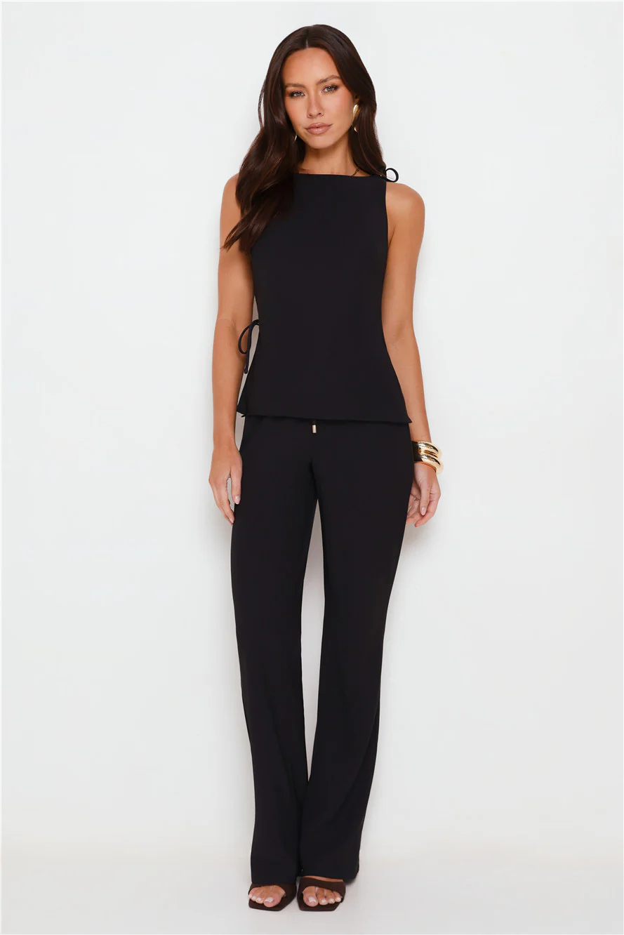 Tailor Theory Top Black