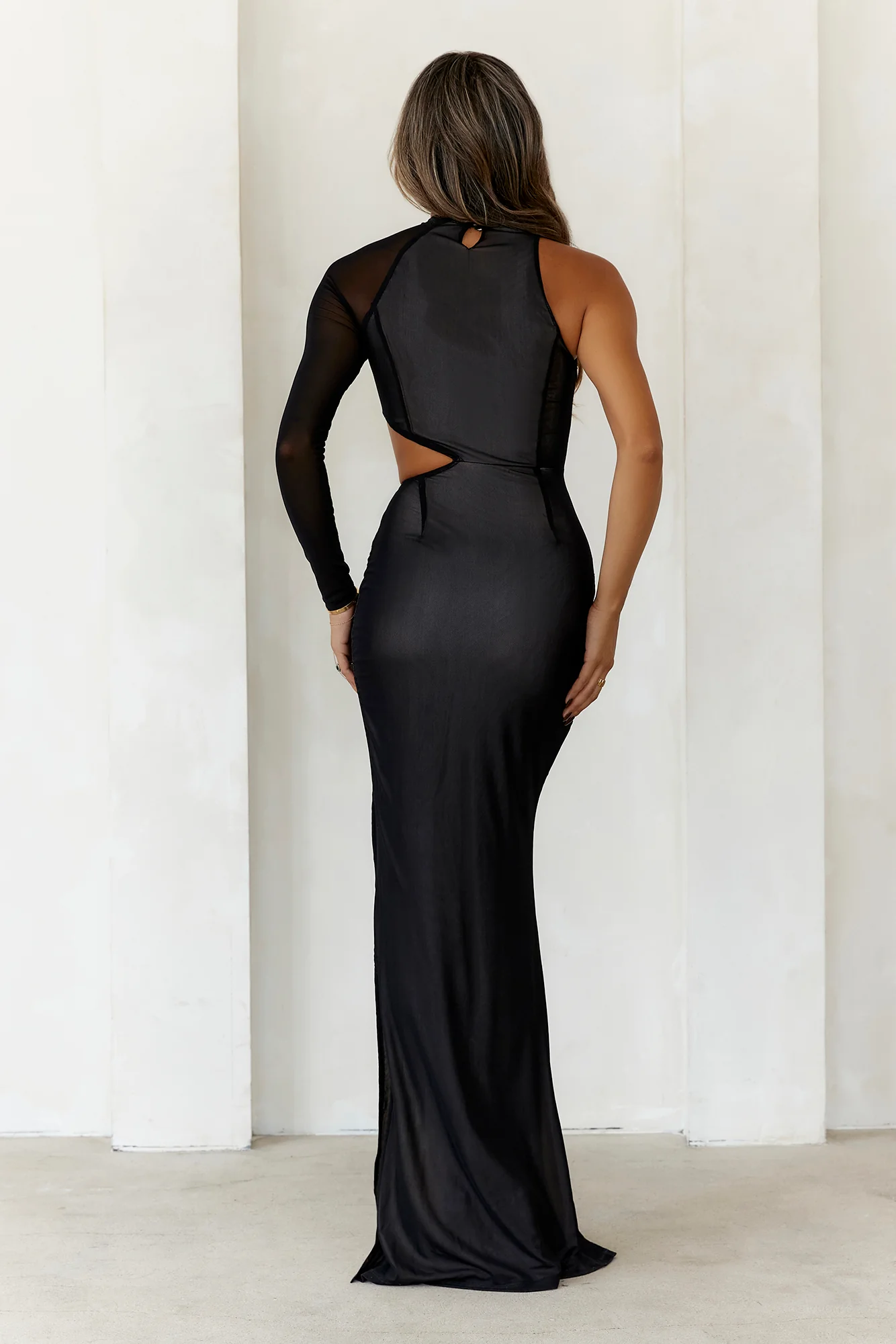 Switching It Up Maxi Dress Black