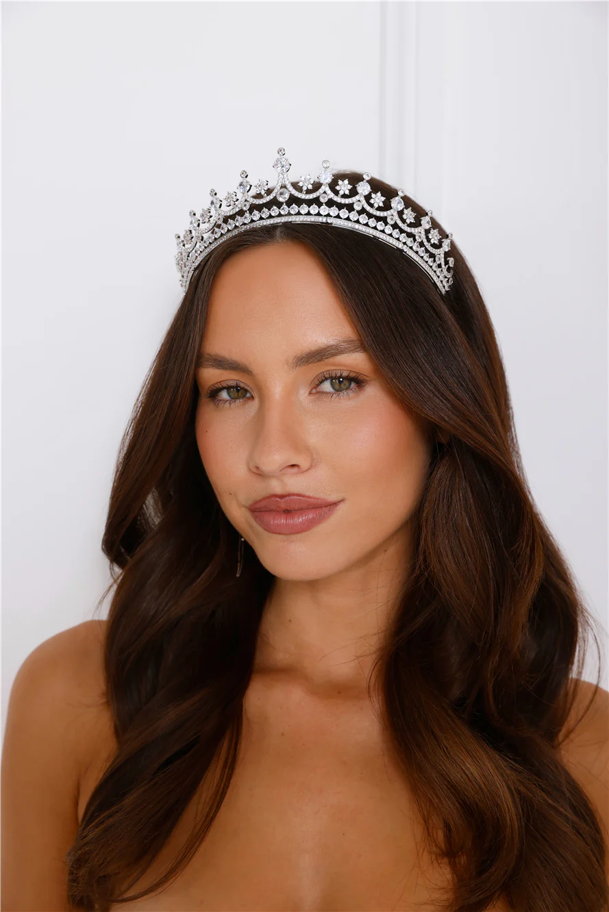 Storybook Princess Tiara Crown Silver