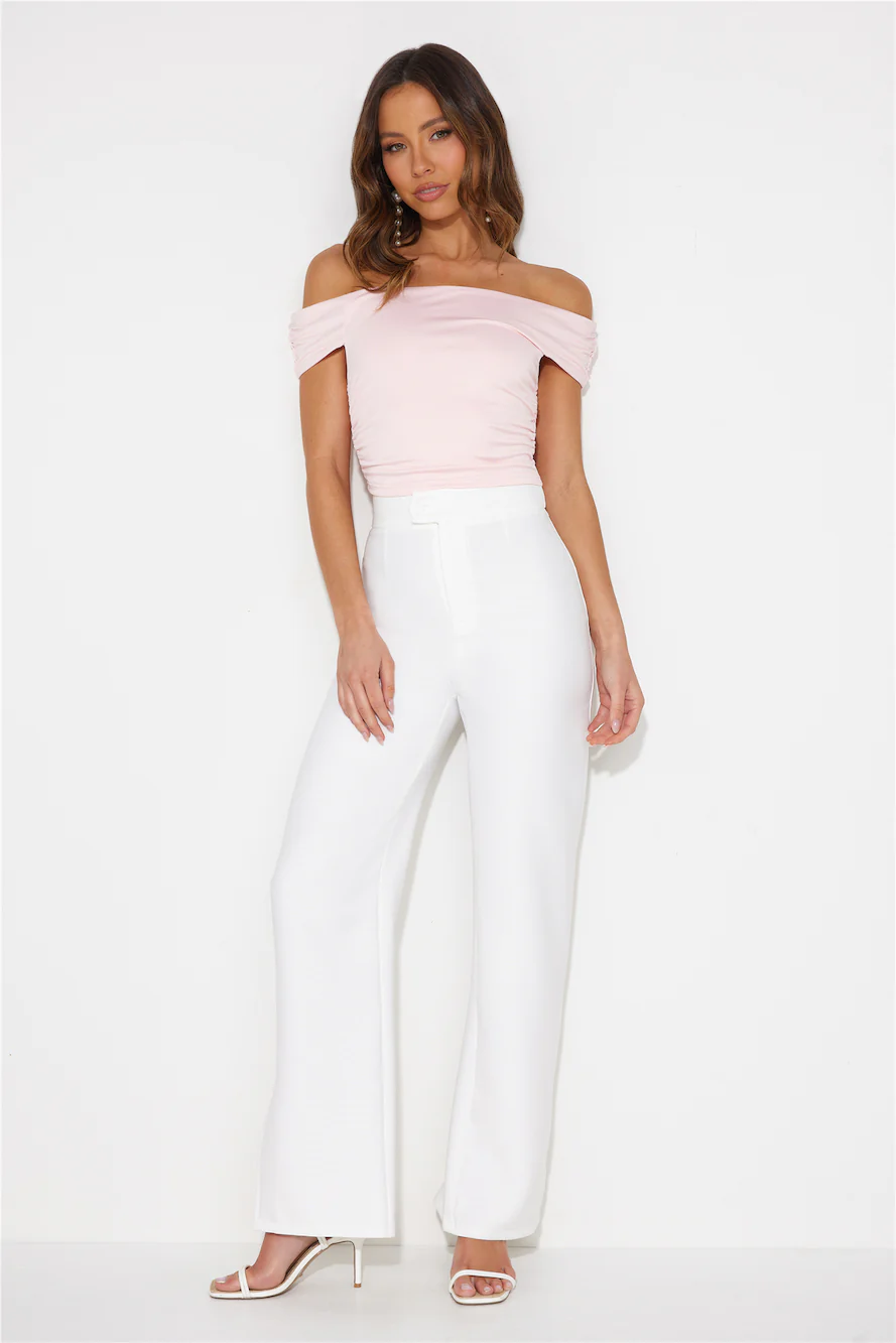 Sweetest Candy Crop Top Pink