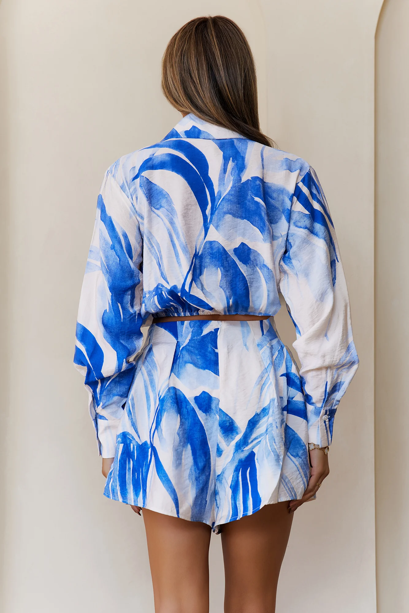 Swaying Petals Set Blue