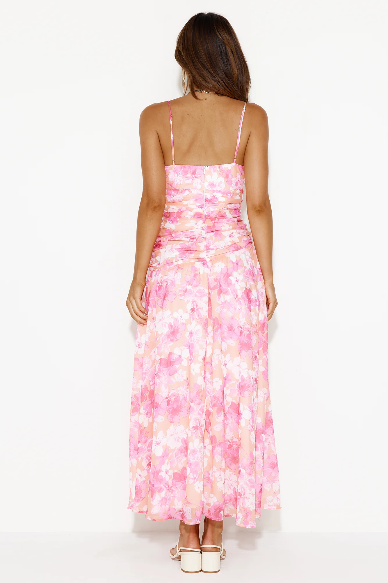 Travel To Me Maxi Dress Pink